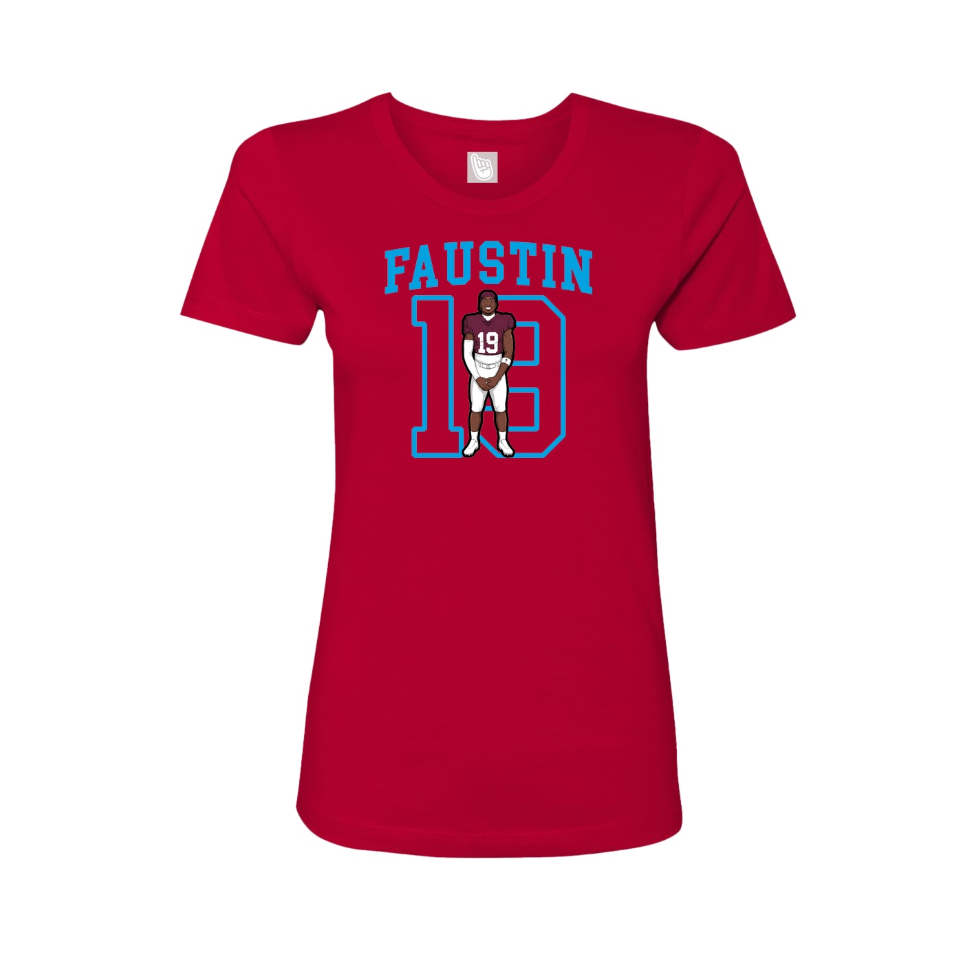 Fitted Women's Tee — Shirsey in Red