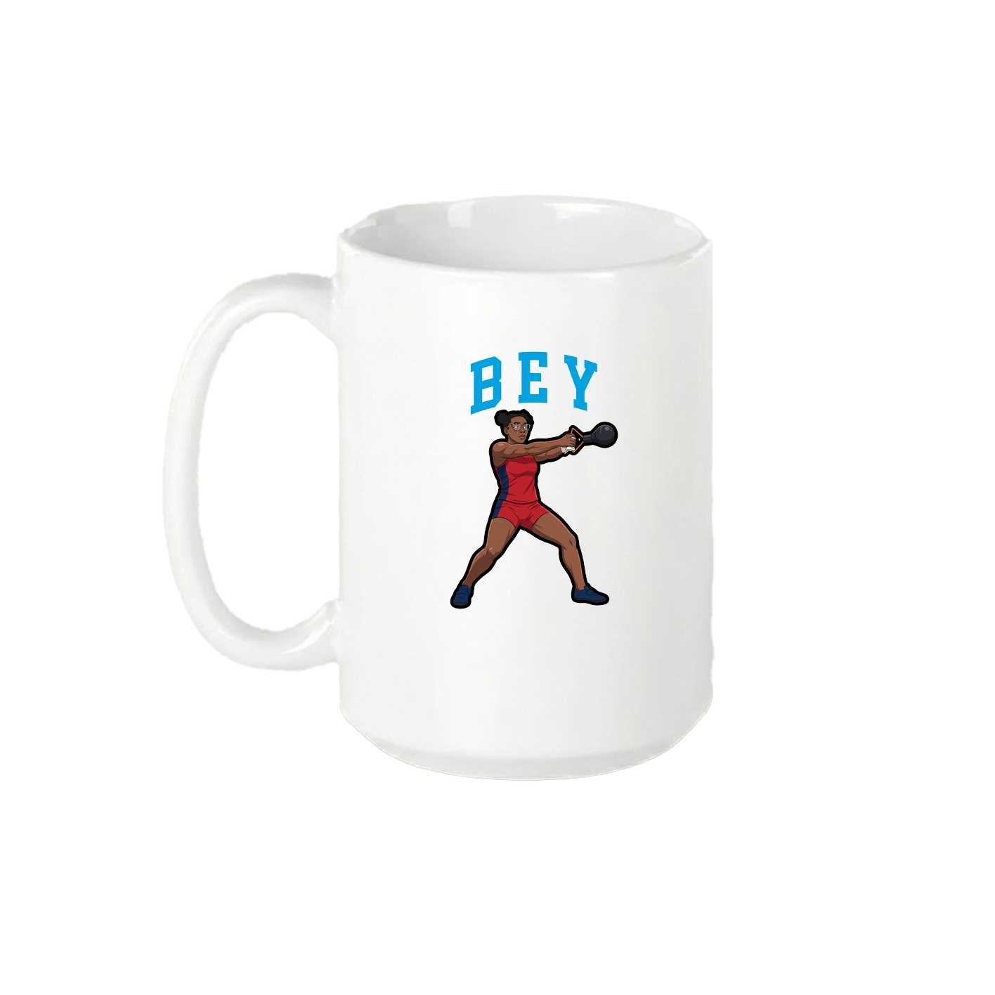 15oz Coffee Mug — Shirsey in White