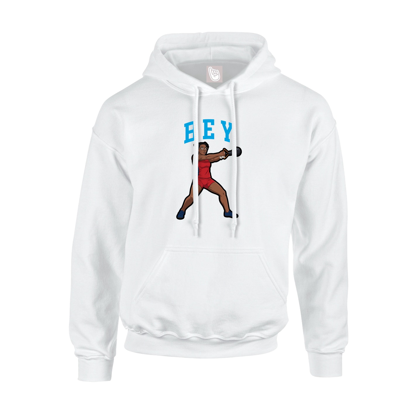 Hoodie — Shirsey in White