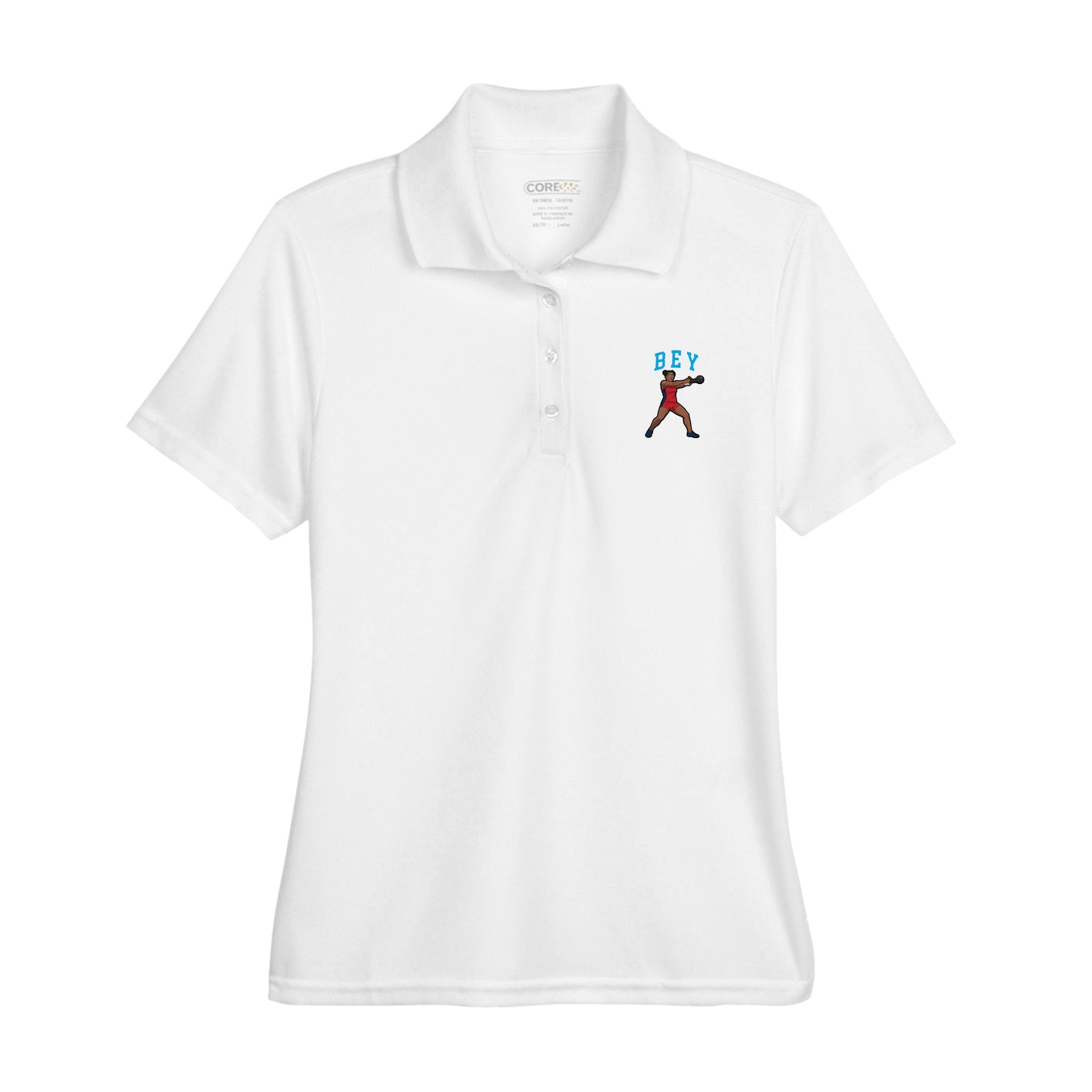 Womens Performance Polo — Shirsey in White
