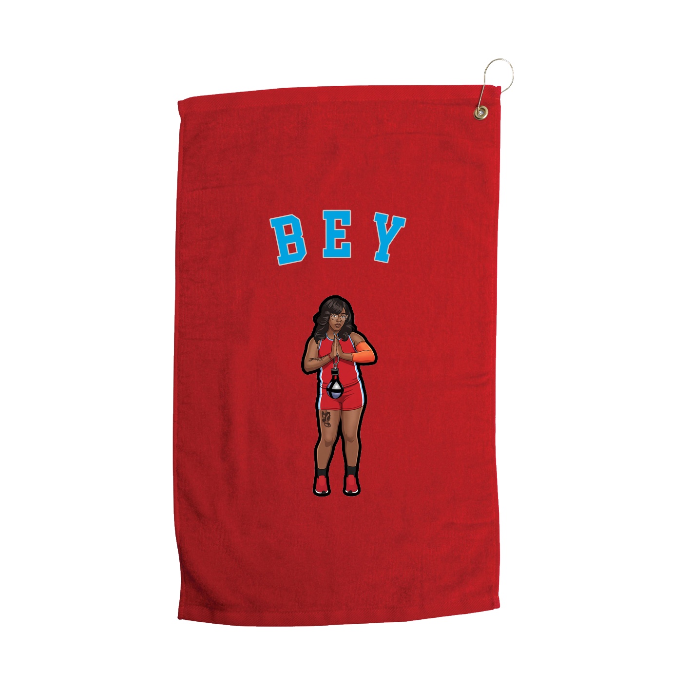 Golf Towel — Shirsey Arch in Red