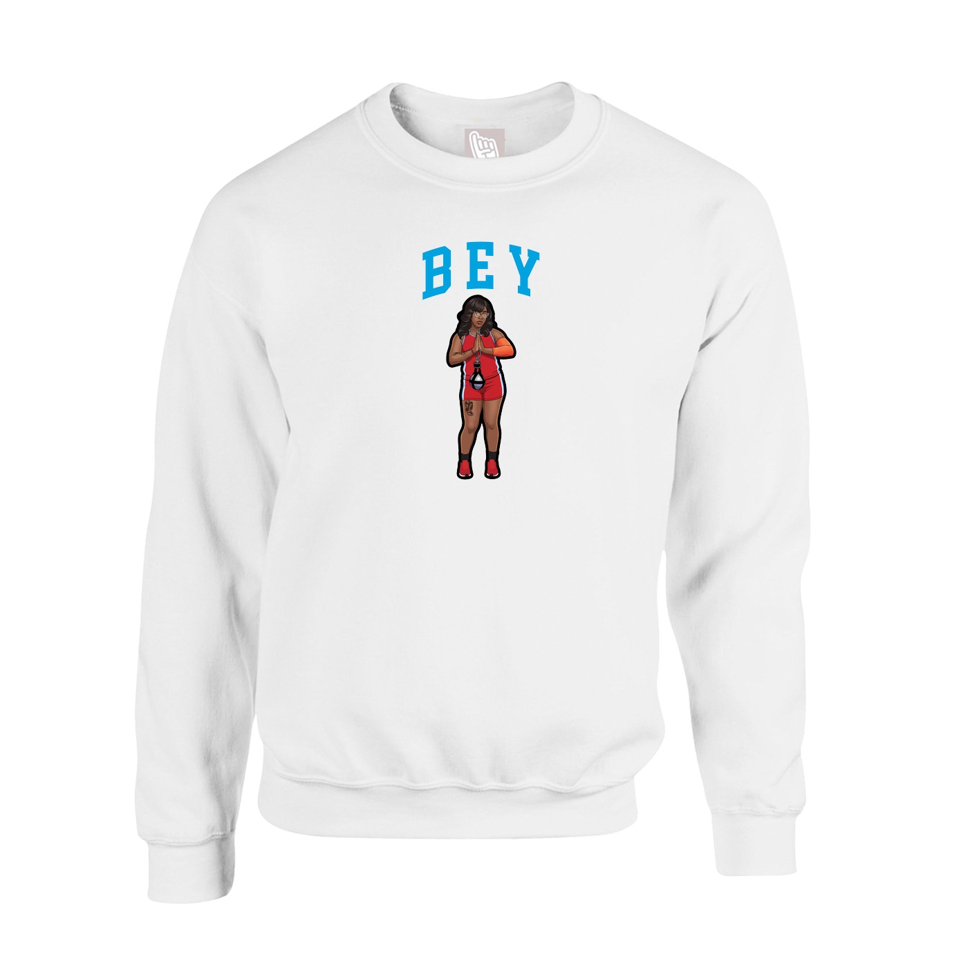 Fleece Crew — Shirsey in White