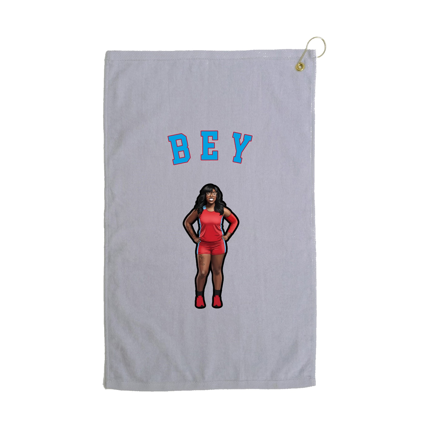 Golf Towel — Shirsey Arch in Grey