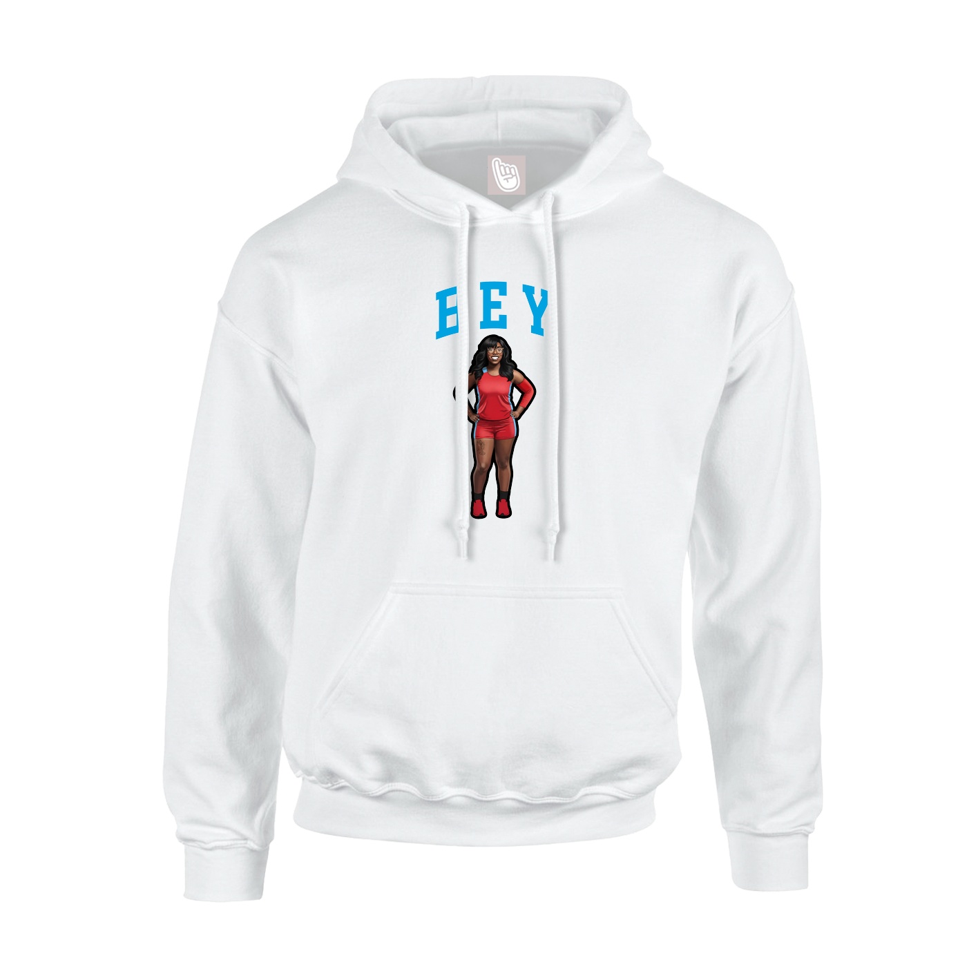 Youth Hoodie — Shirsey in White
