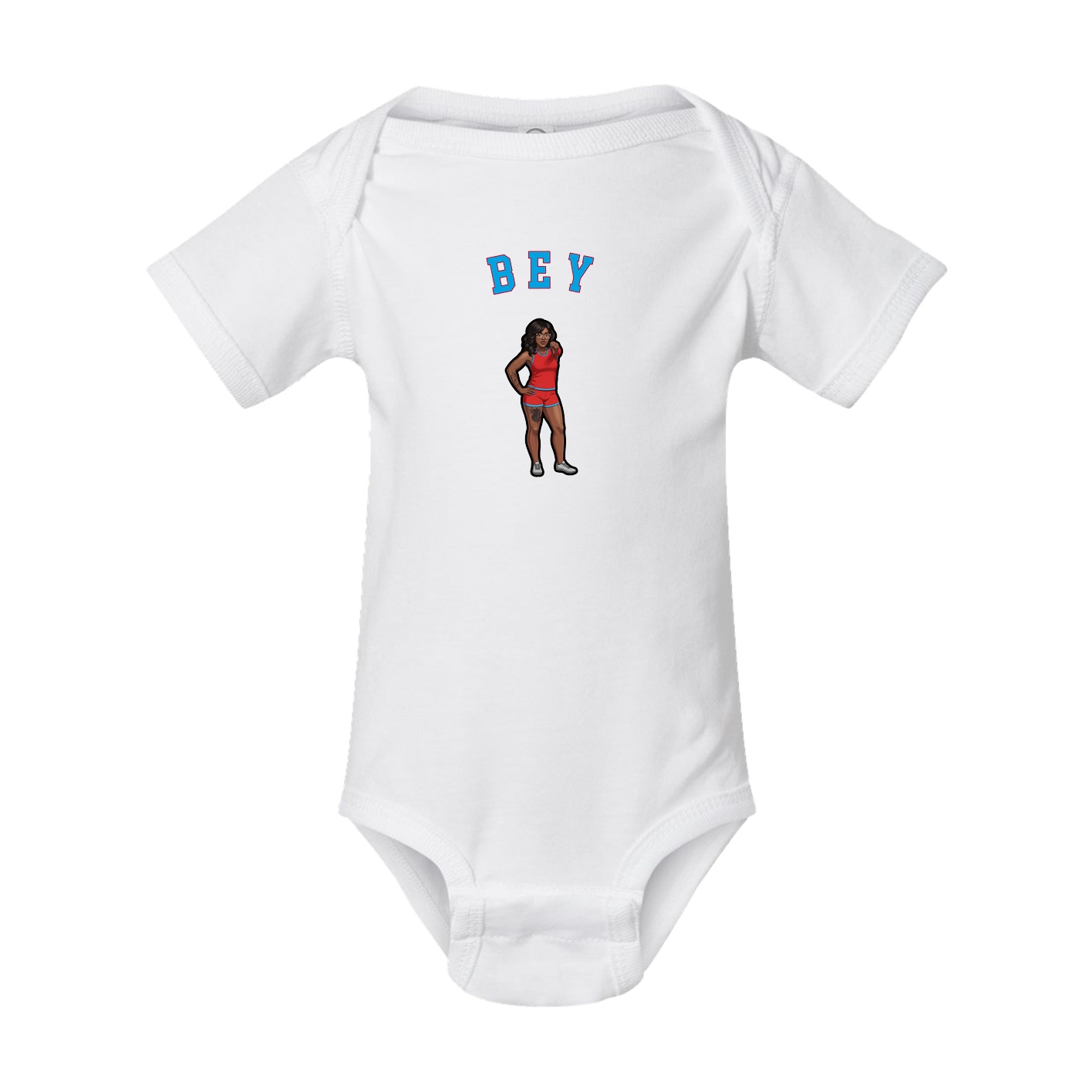 Baby Onesie — Shirsey Arch in White