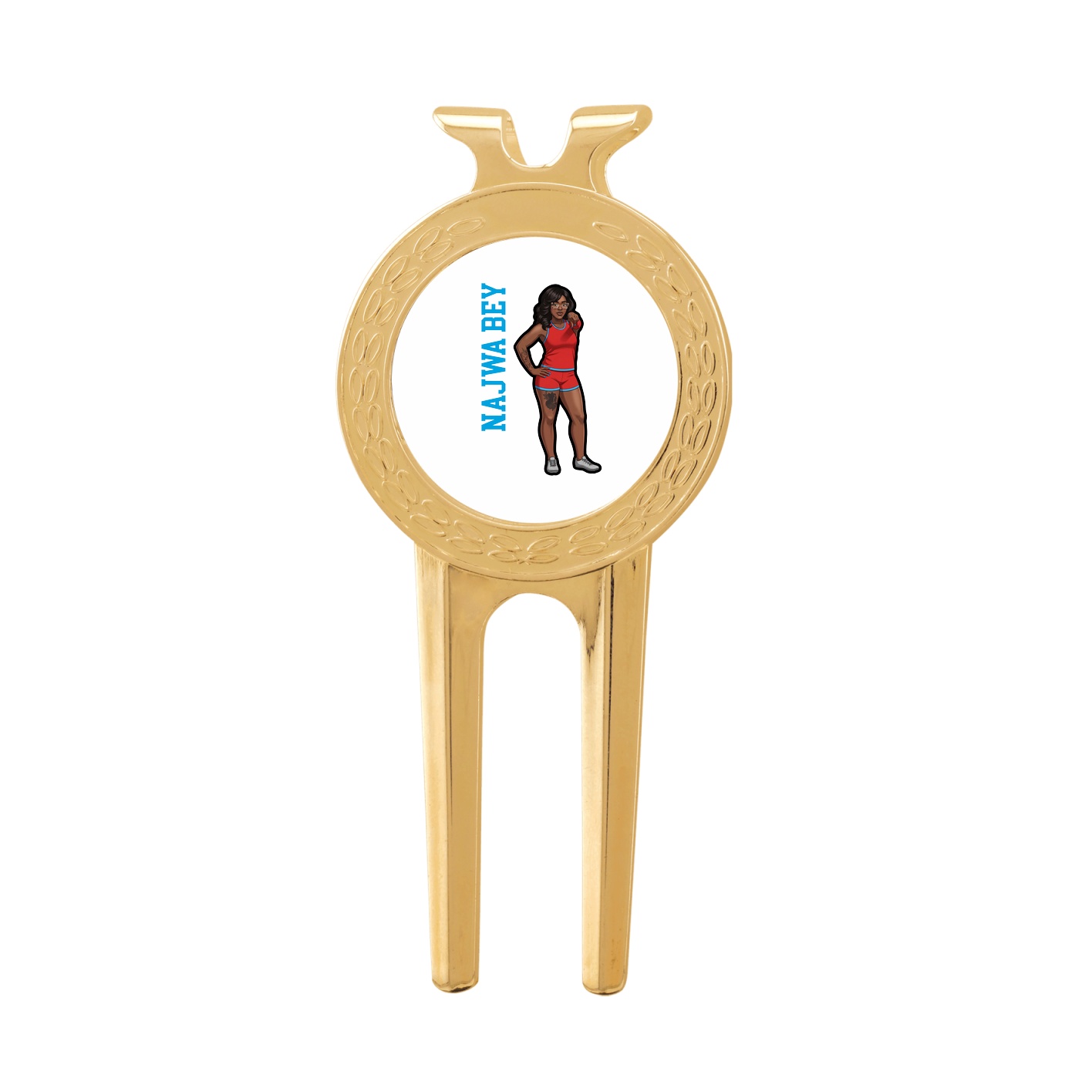 Divot Tool with Ball Marker — Name Vertical in Classic