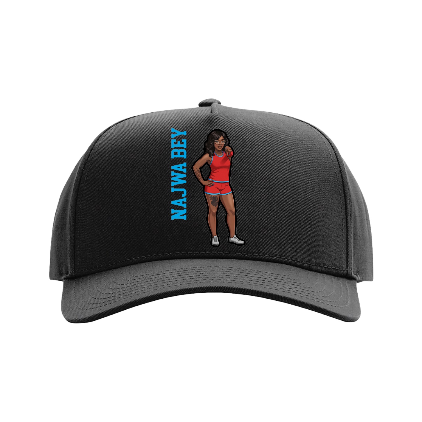 Full Fabric Five-Panel Champ Cap