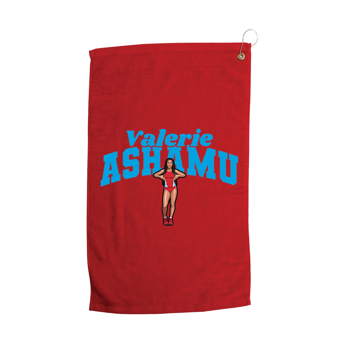 Golf Towel — Signature Arch in Red