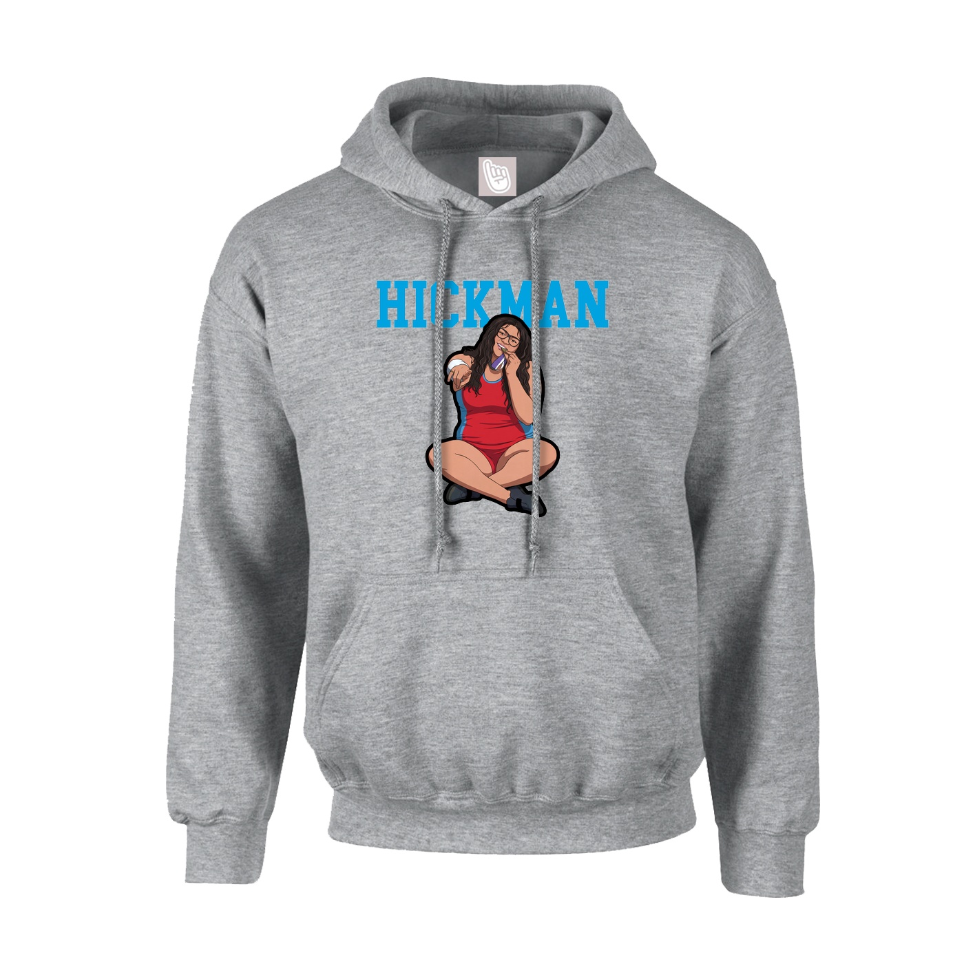 Hoodie — Shirsey in Grey