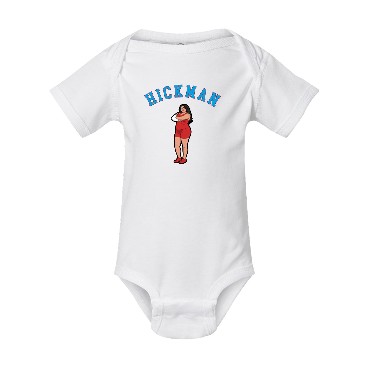 Baby Onesie — Shirsey Arch in White