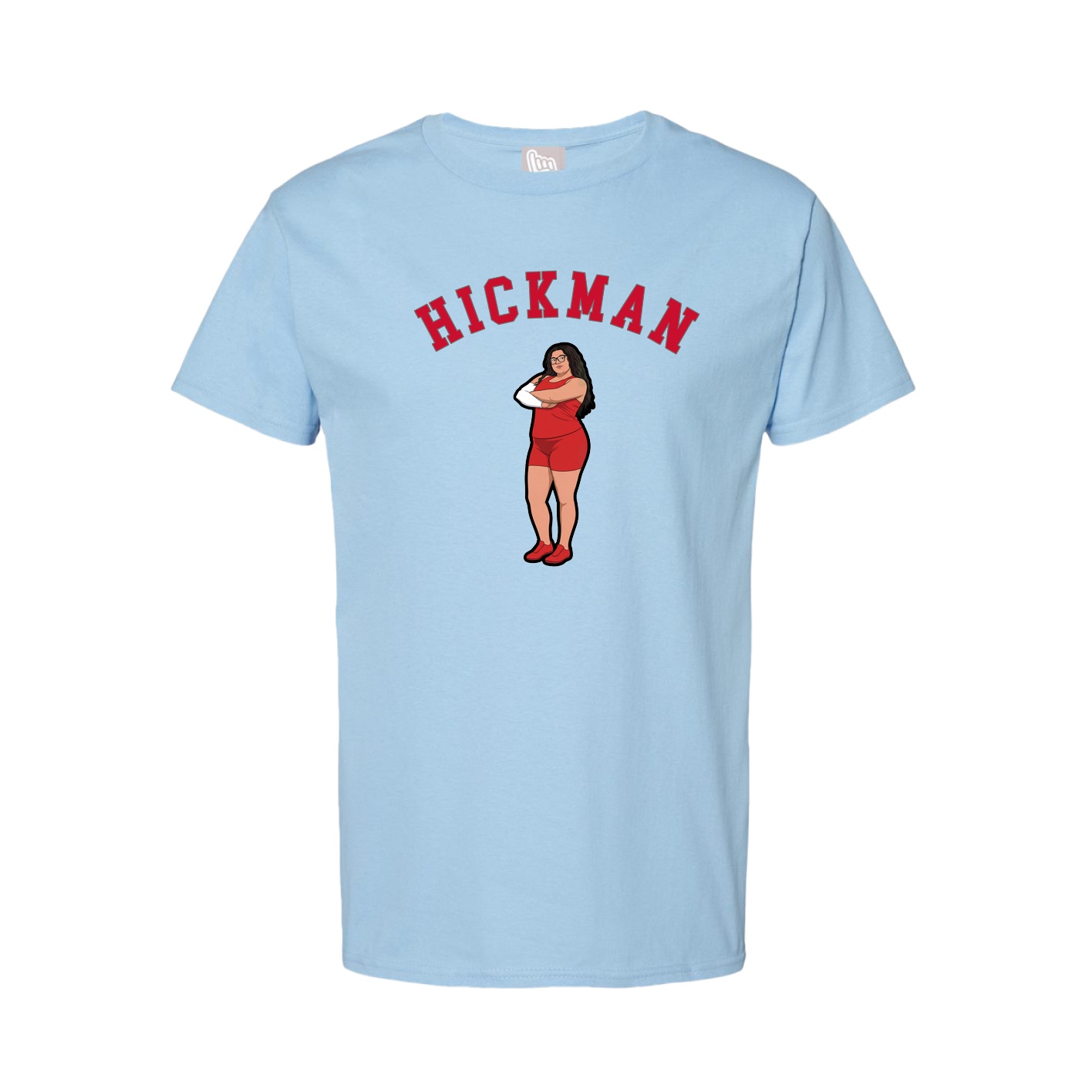 Youth Tee — Shirsey Arch in Light Blue