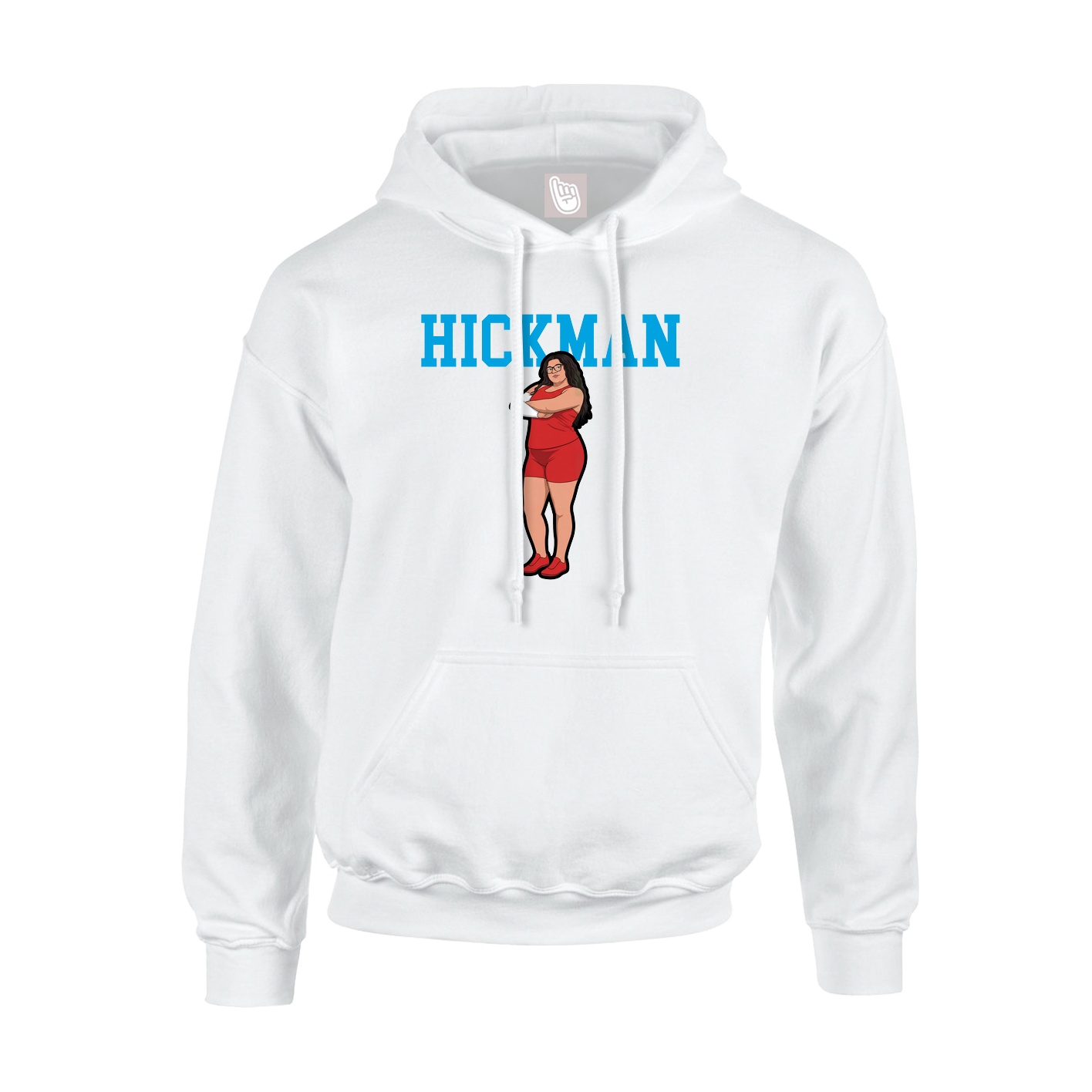 Hoodie — Shirsey in White