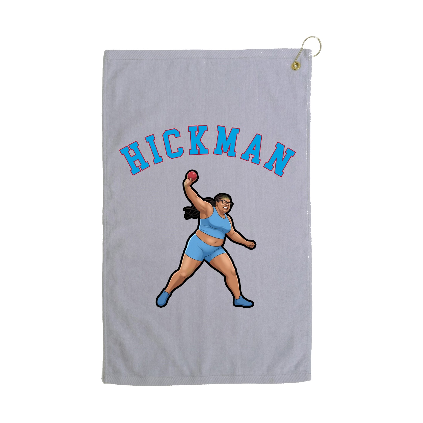 Golf Towel — Shirsey Arch in Grey