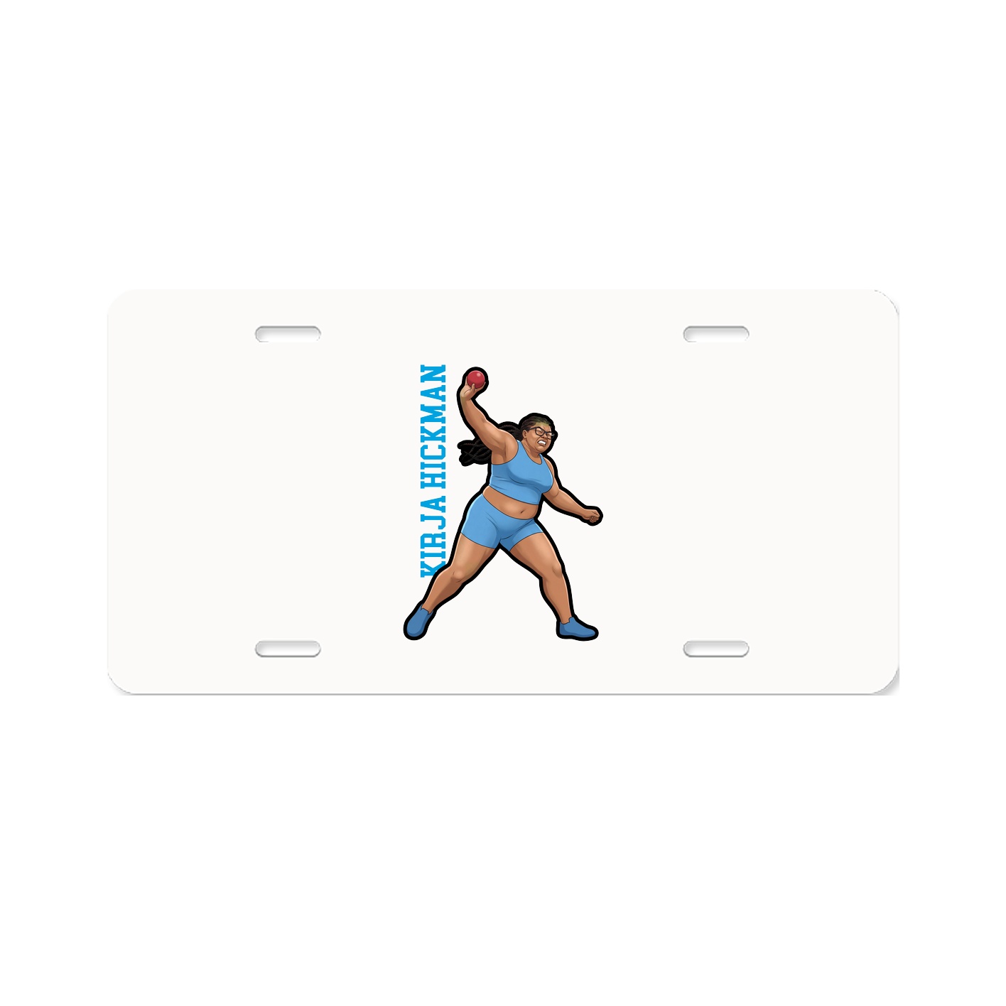 Aluminum License Plate