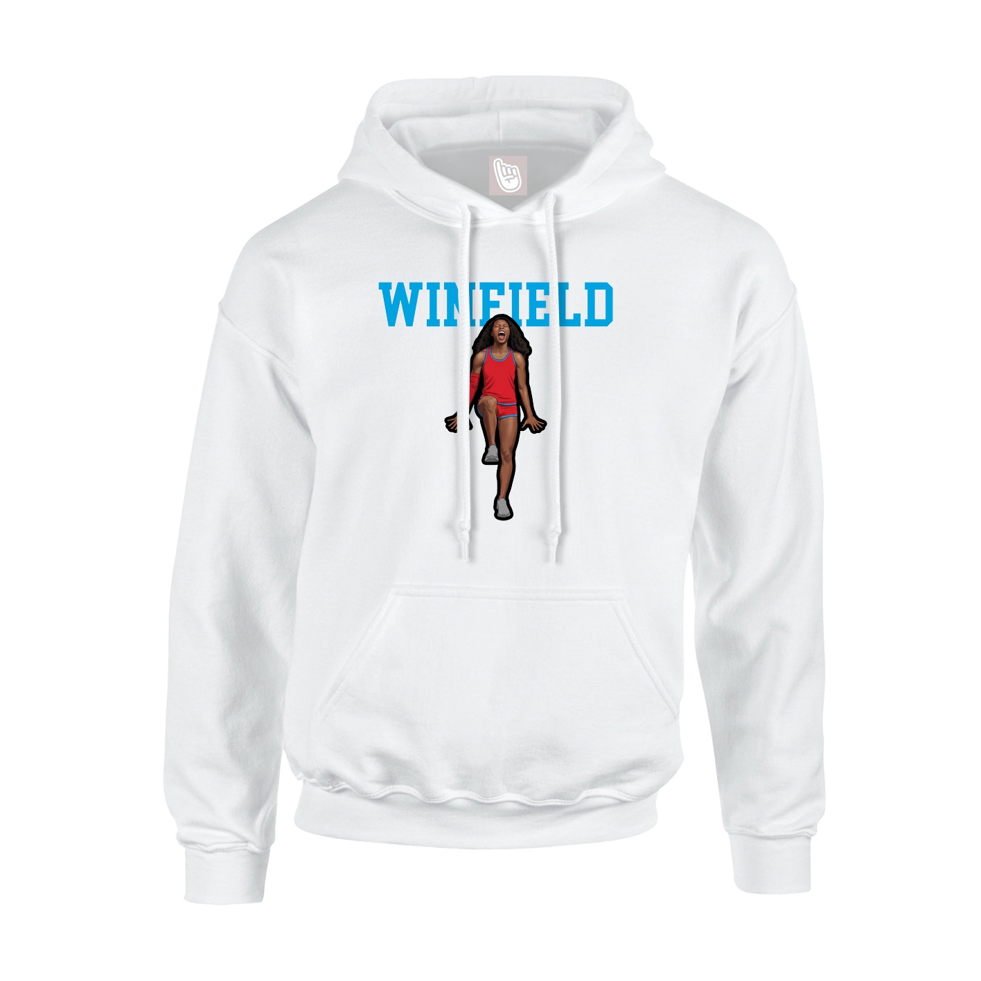 Hoodie — Shirsey in White
