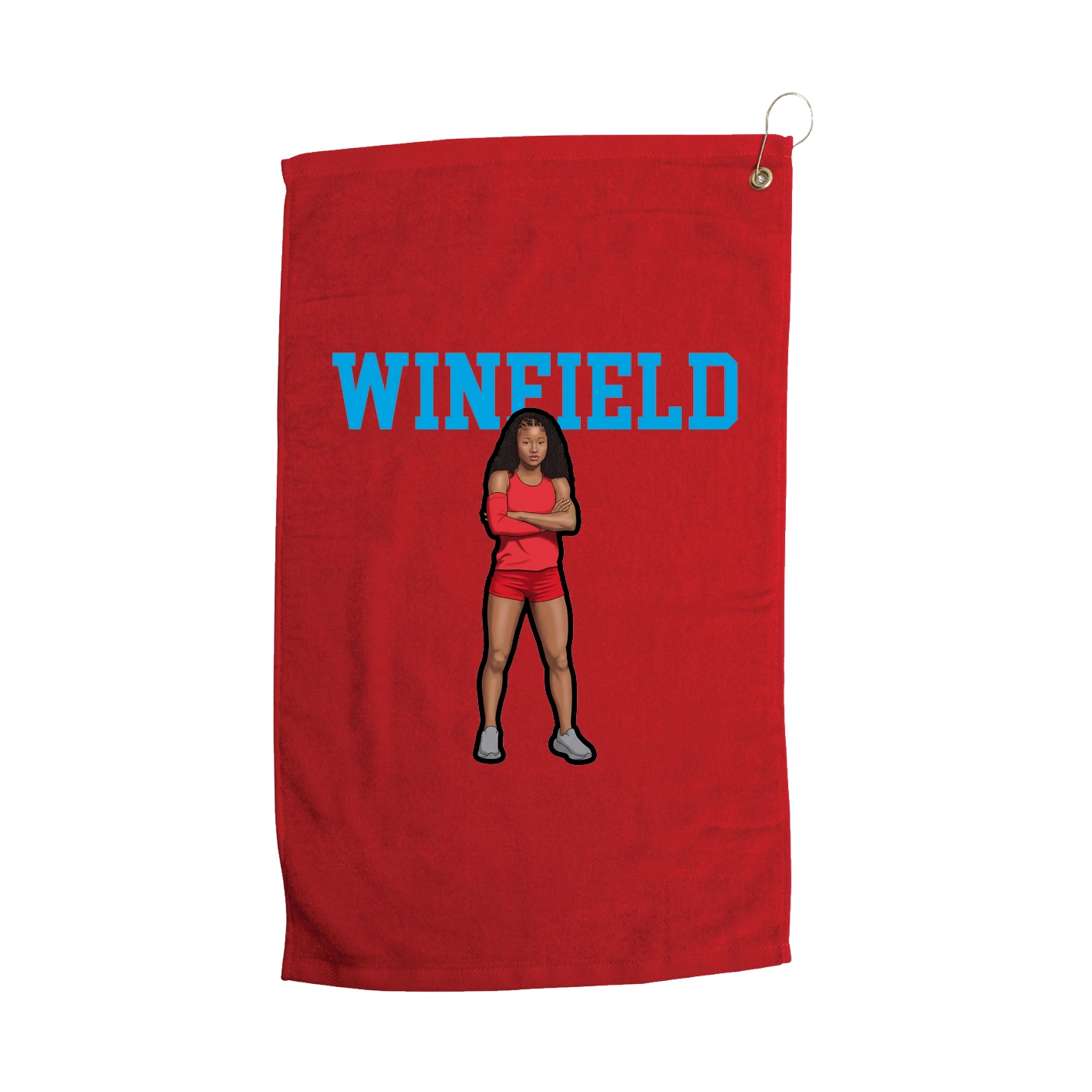 Golf Towel — Shirsey in Red