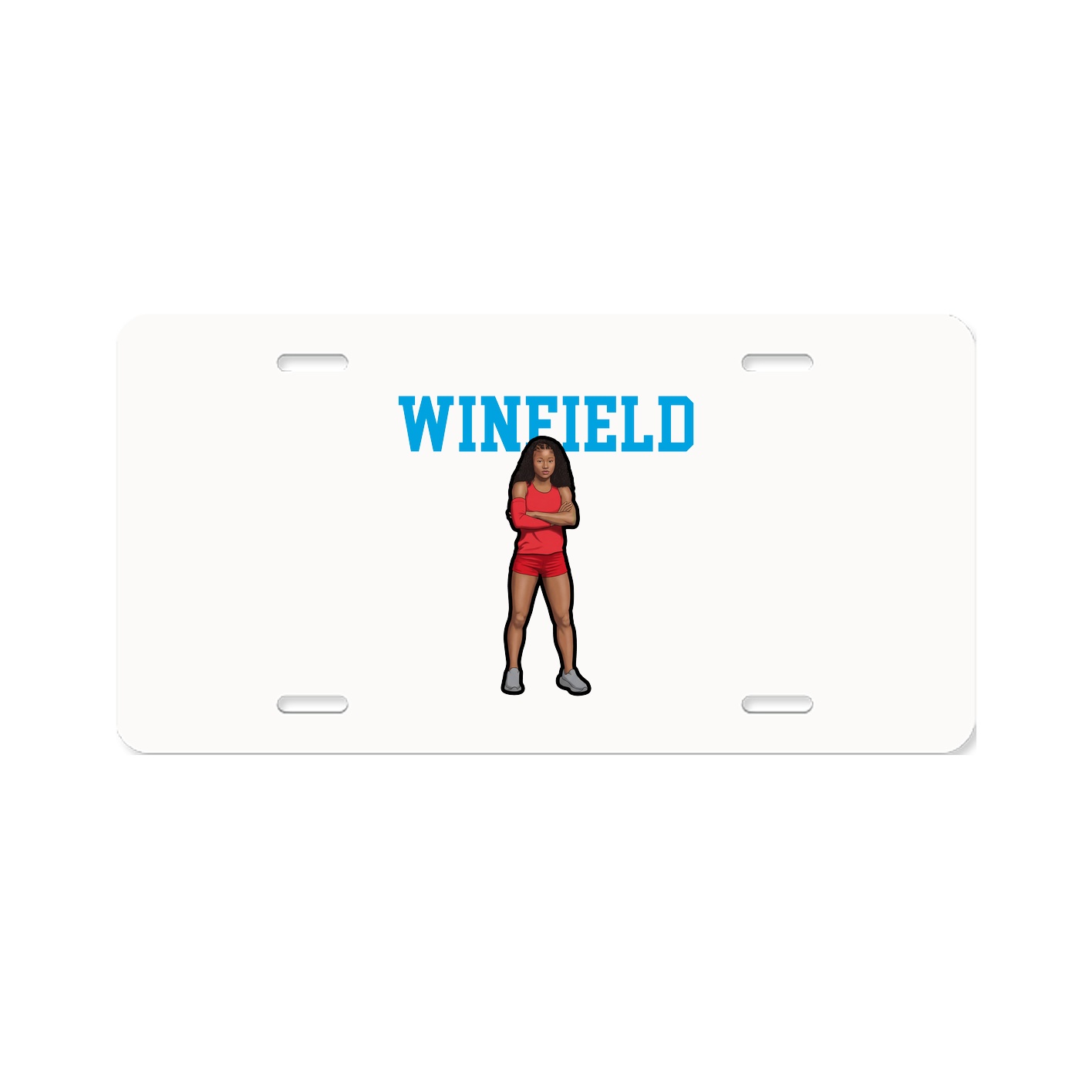License Plate — Shirsey in Classic