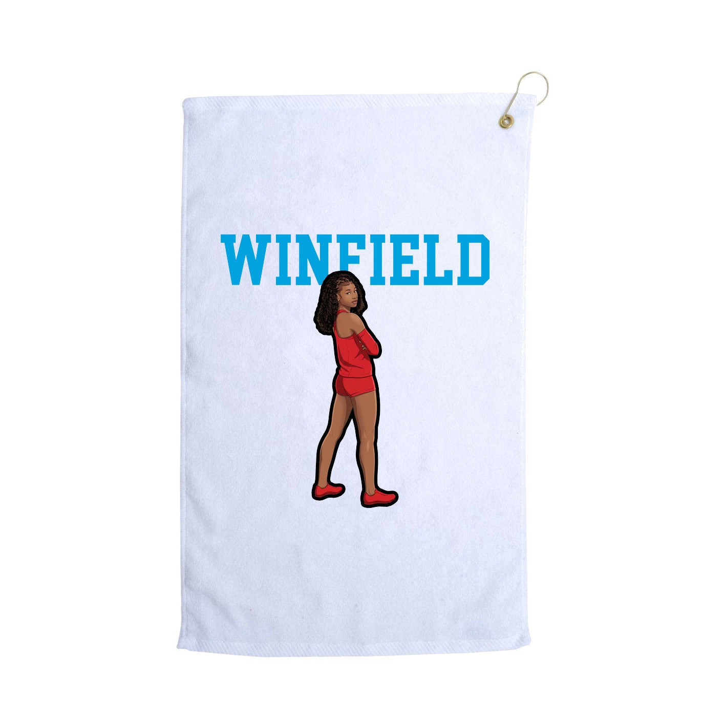 Golf Towel — Shirsey in White