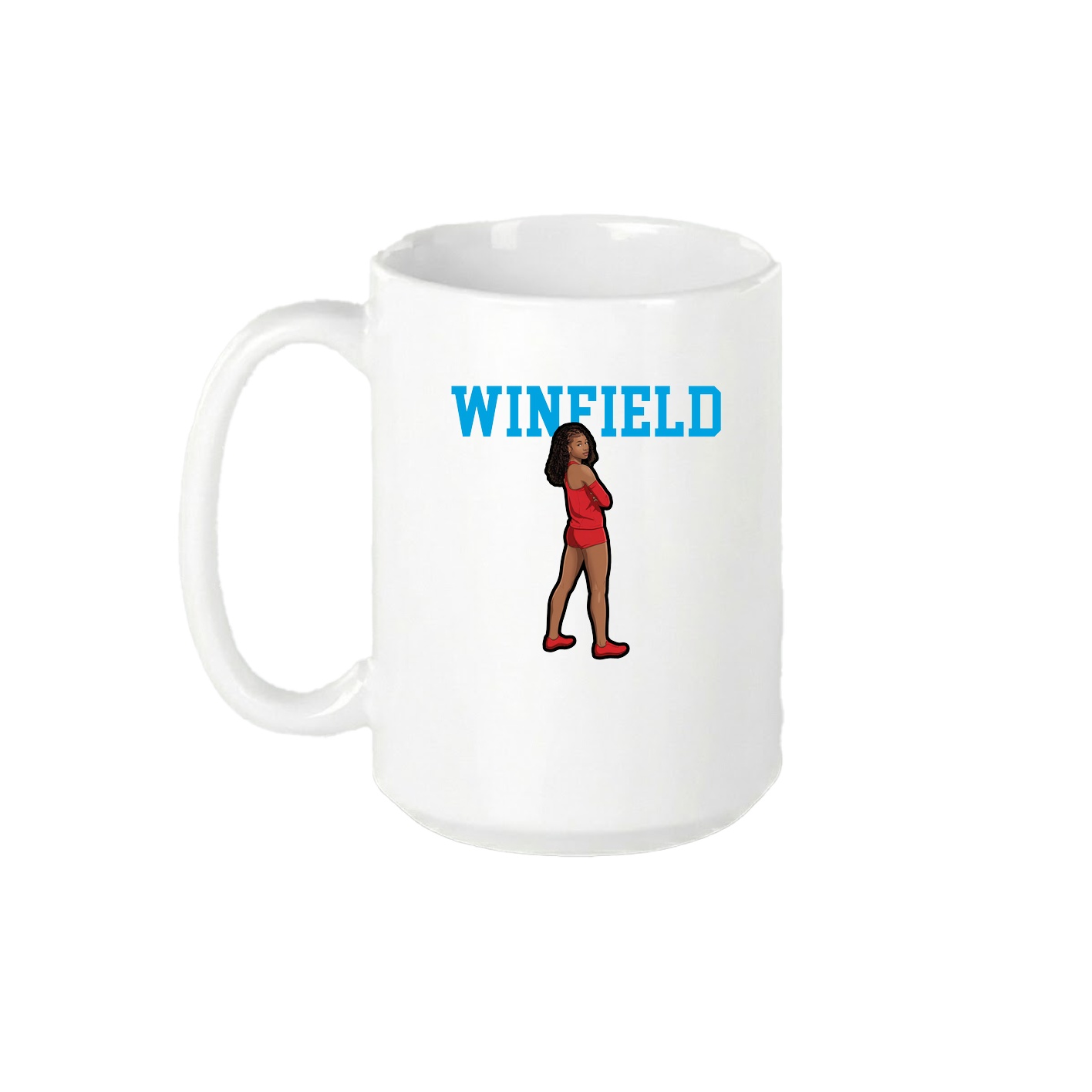 15oz Coffee Mug — Shirsey in White