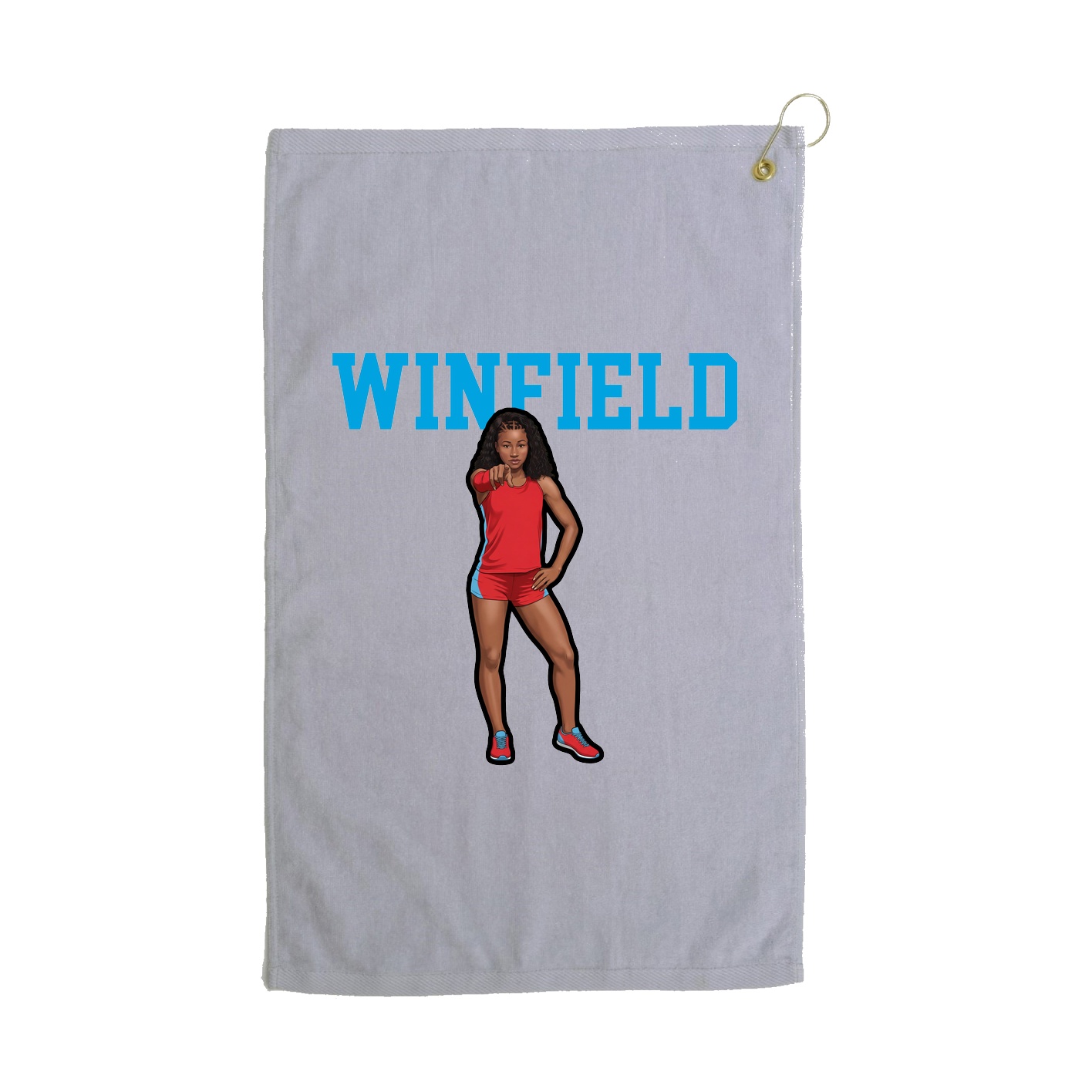 Golf Towel — Shirsey in Grey