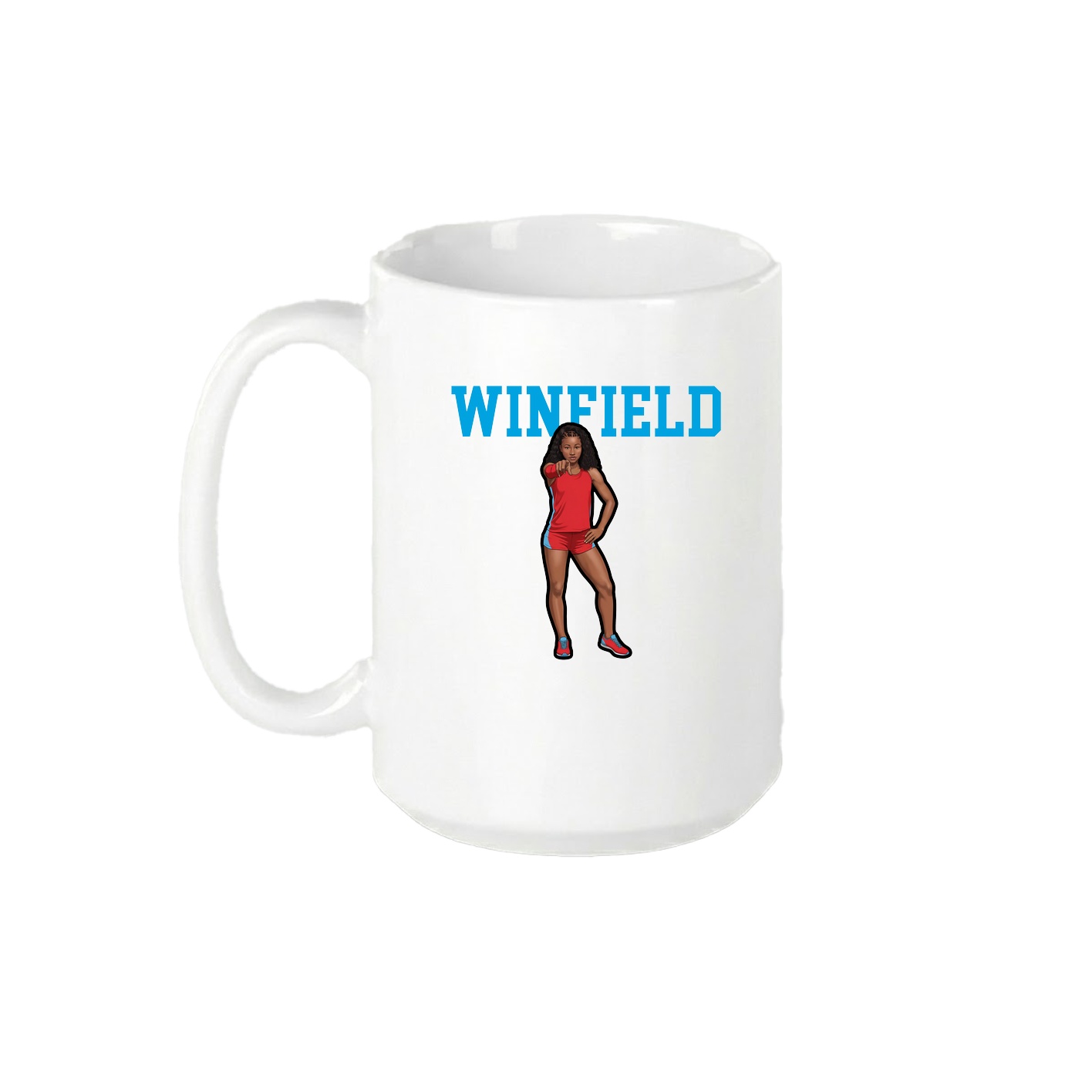 15oz Coffee Mug — Shirsey in White