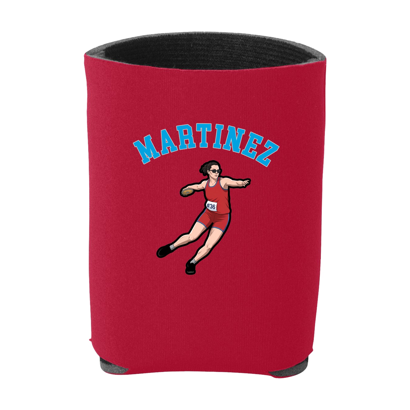 Can Holder — Shirsey Arch in Red
