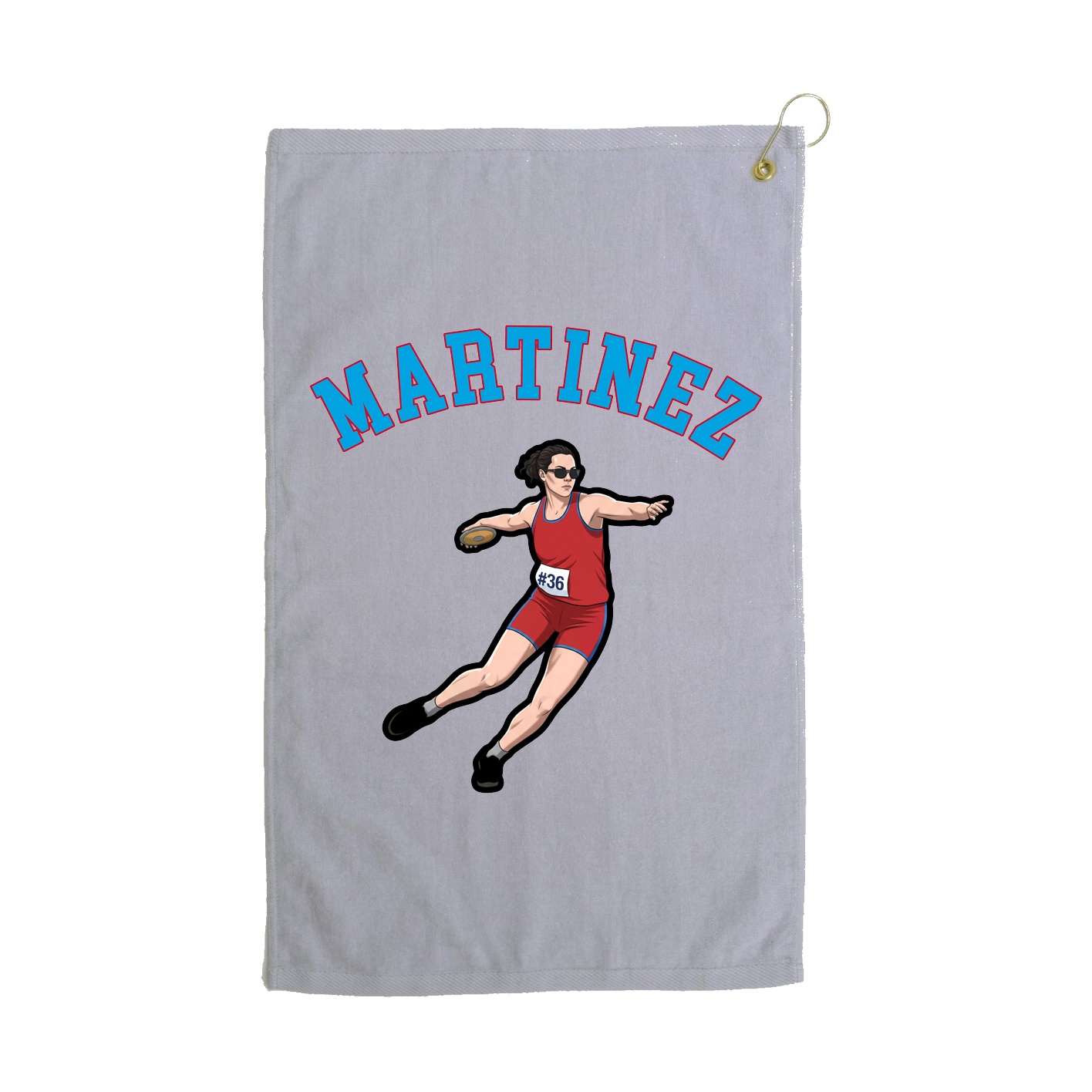 Golf Towel — Shirsey Arch in Grey