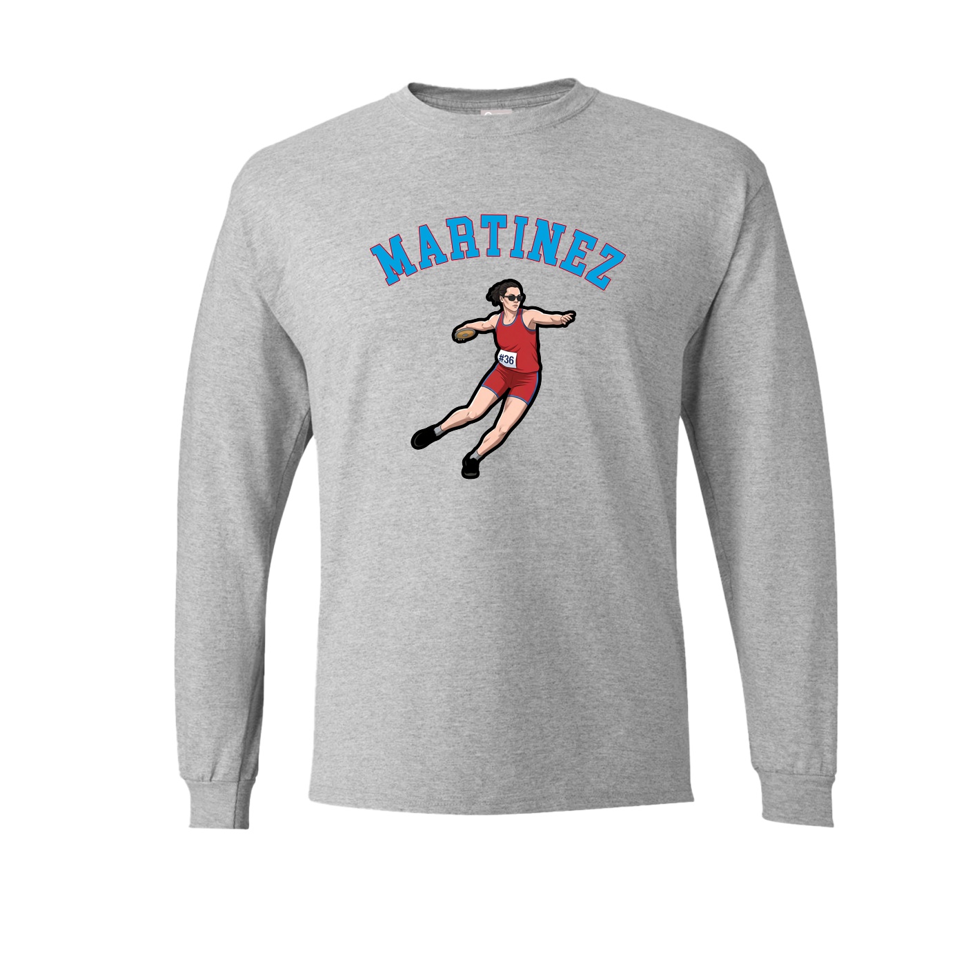 Long Sleeve Tee — Shirsey Arch in Grey