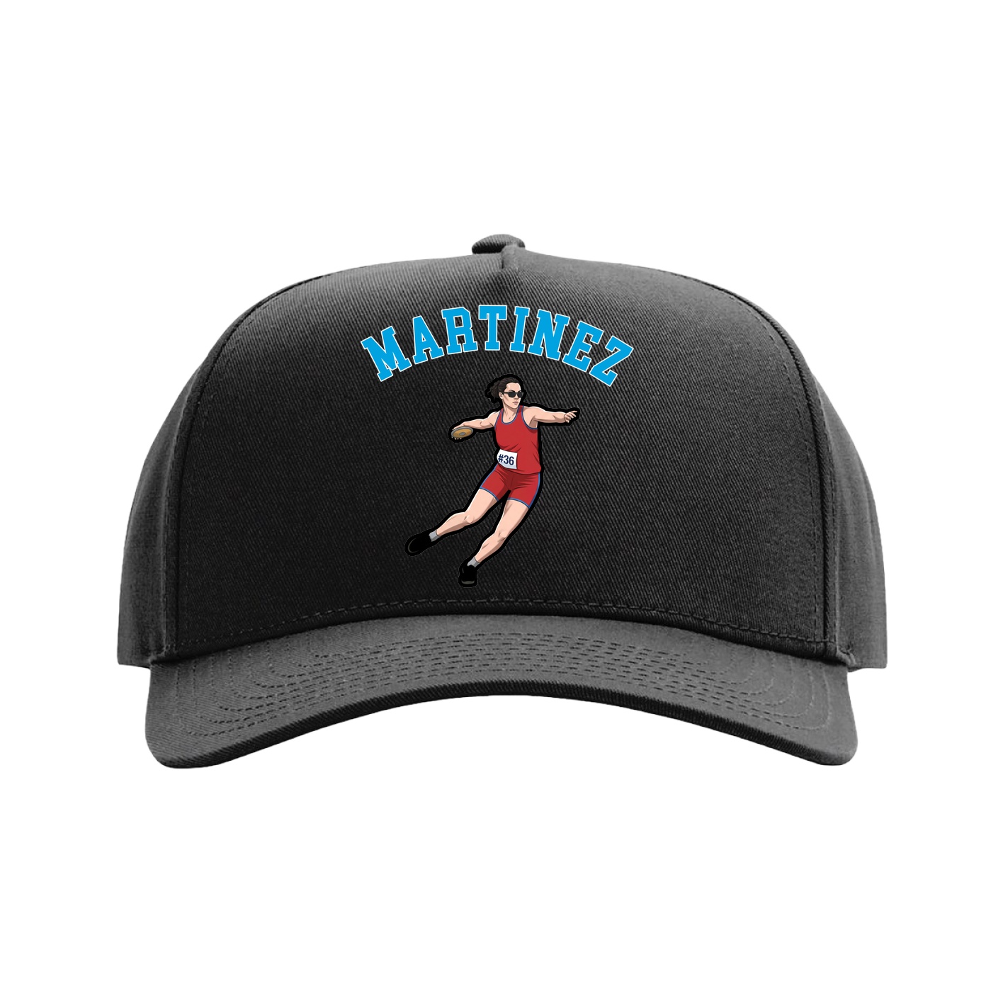 Full Fabric Five-Panel Champ Cap