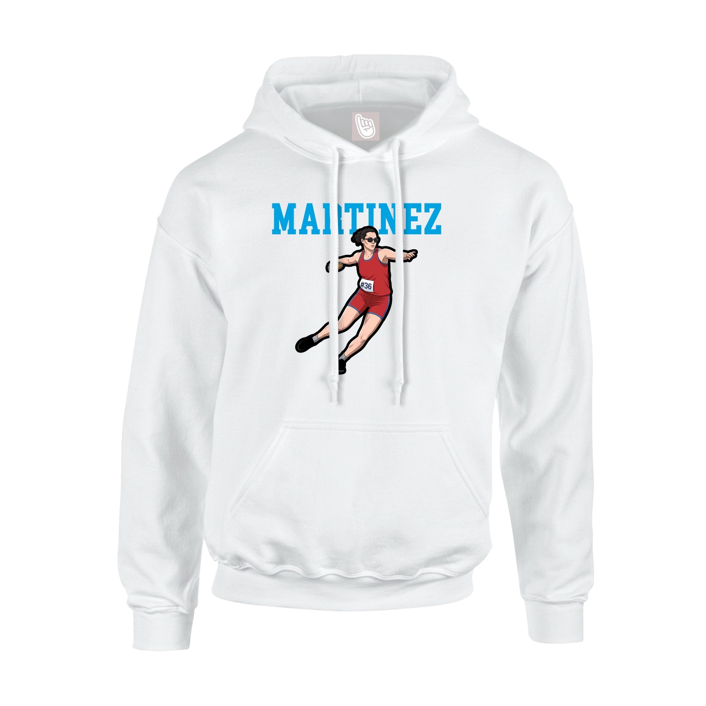 Youth Hoodie — Shirsey in White