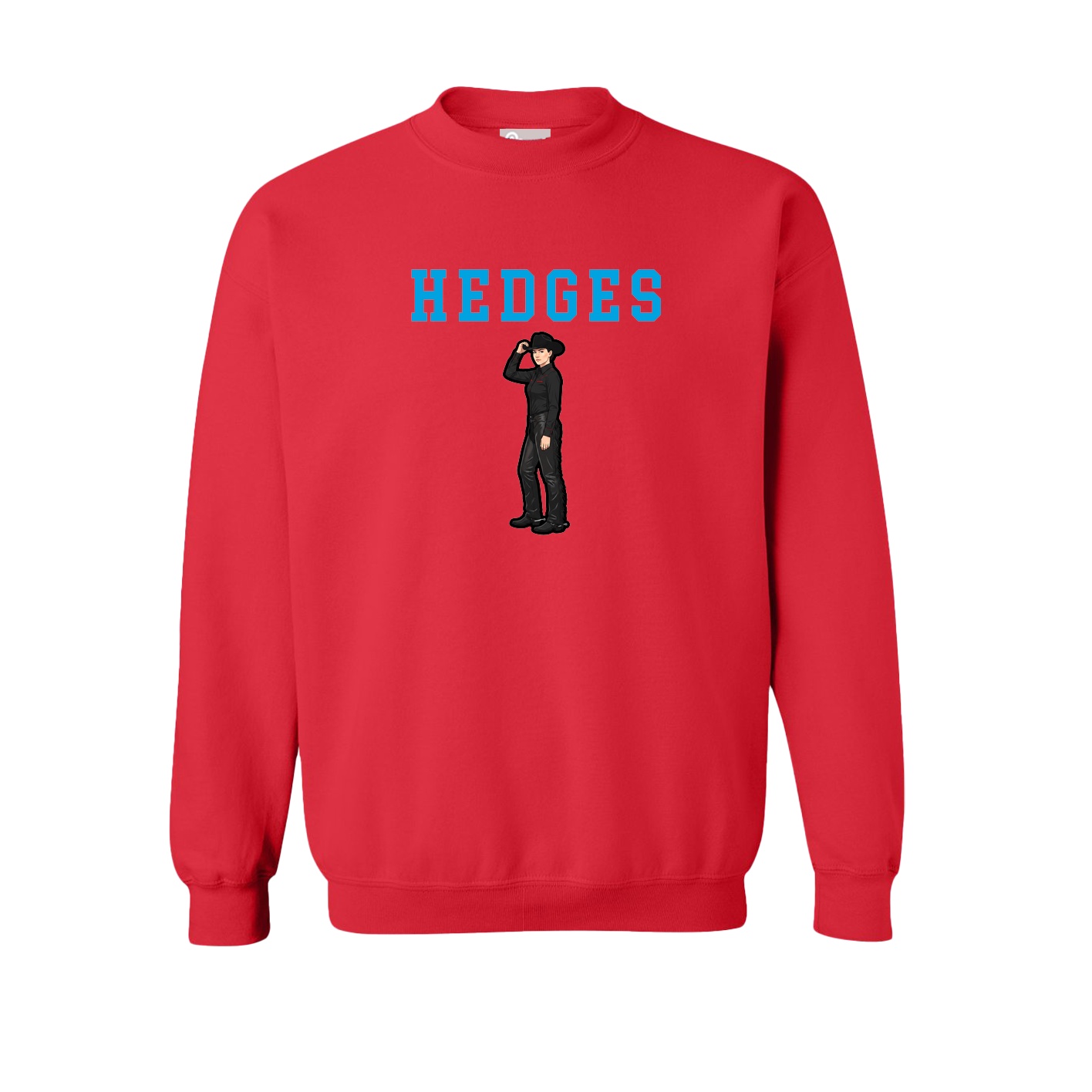 Fleece Crew — Shirsey in Red