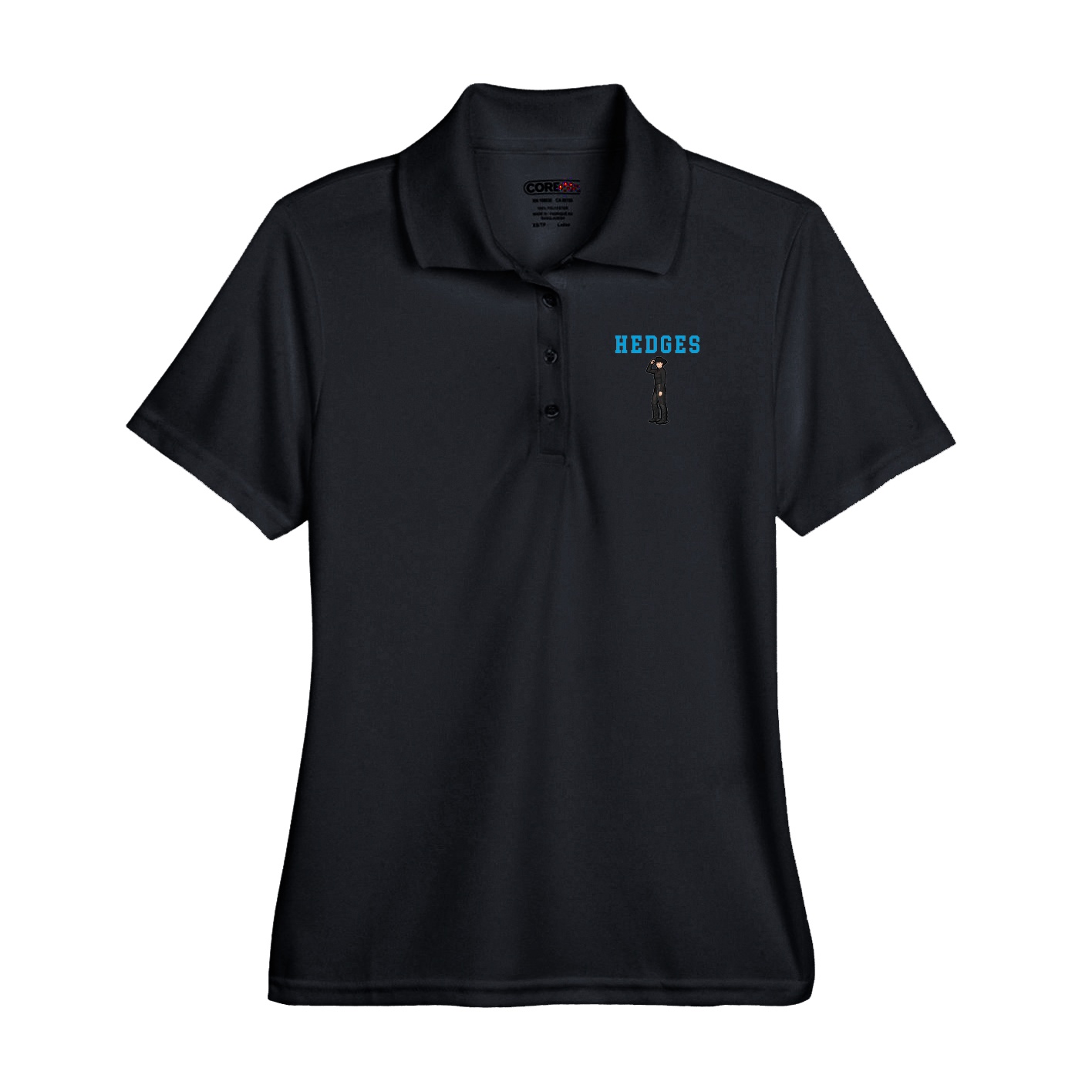 Performance Polo — Shirsey in Black