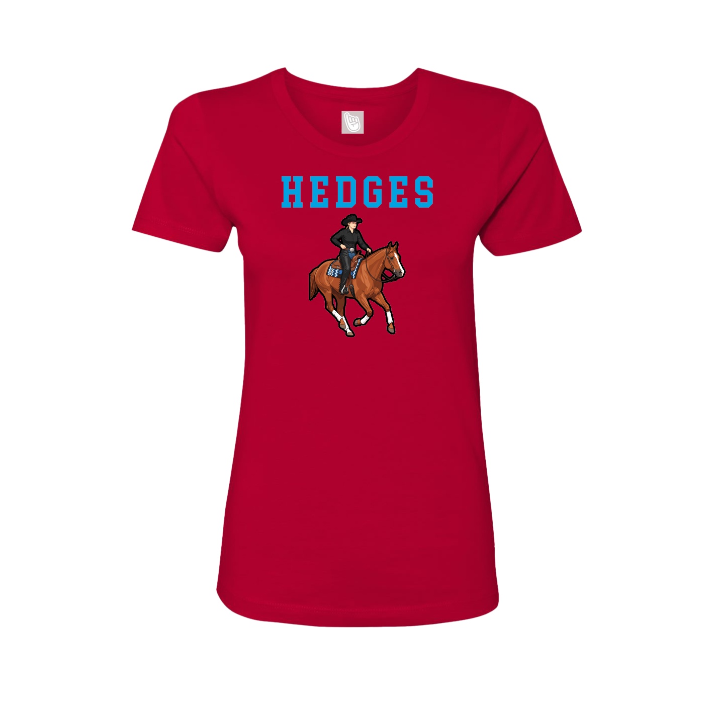 Fitted Women's Tee — Shirsey in Red