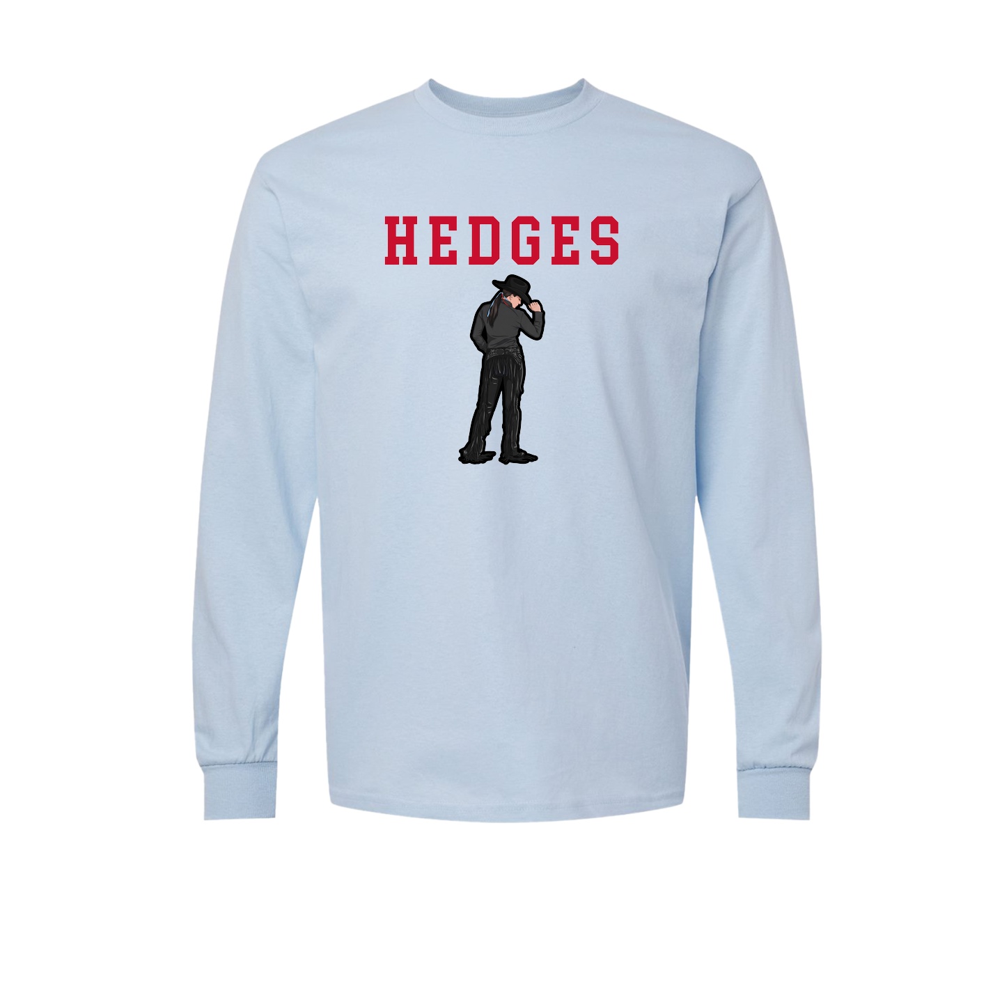 Long Sleeve Tee — Shirsey in Light Blue