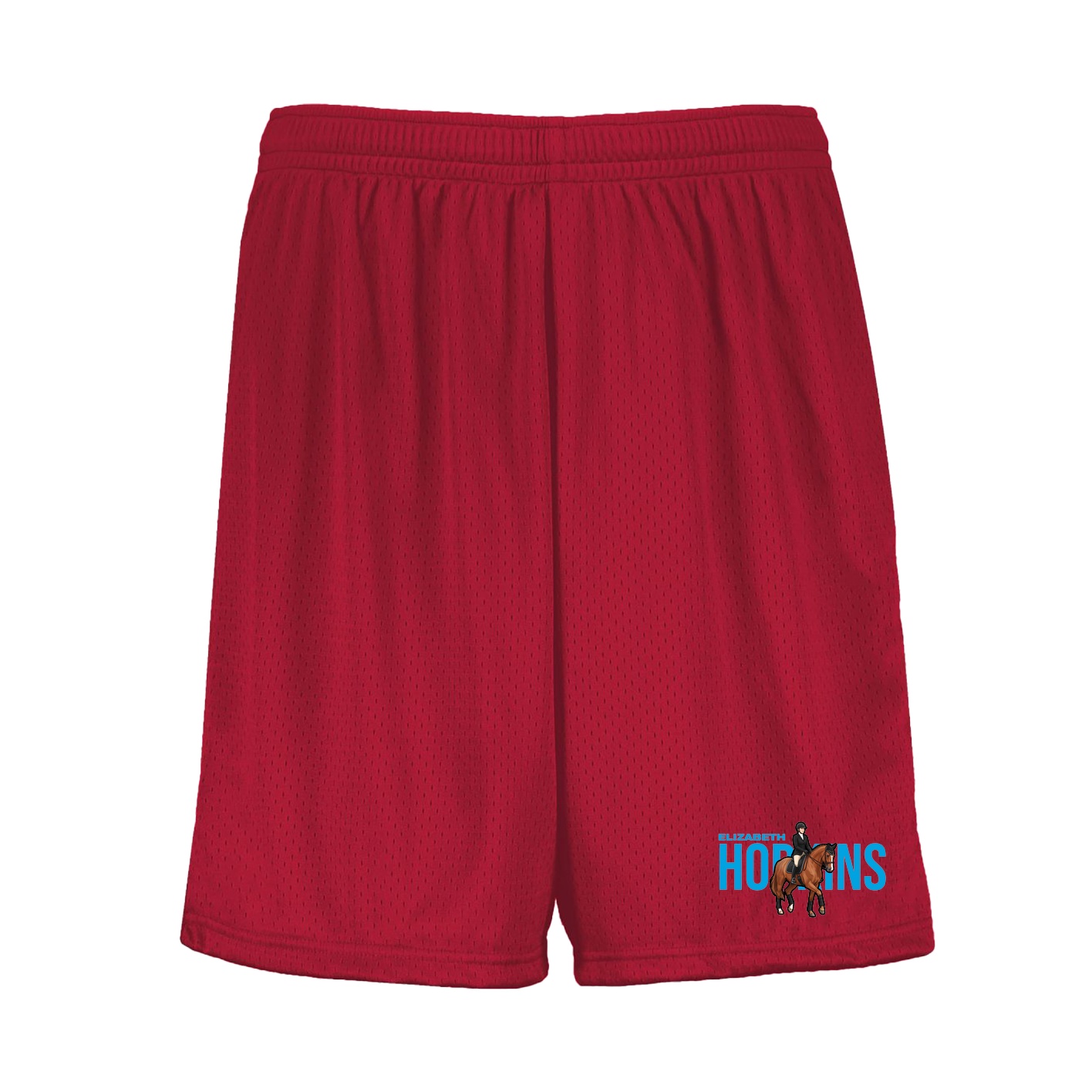 Shorts — Player Name in Red