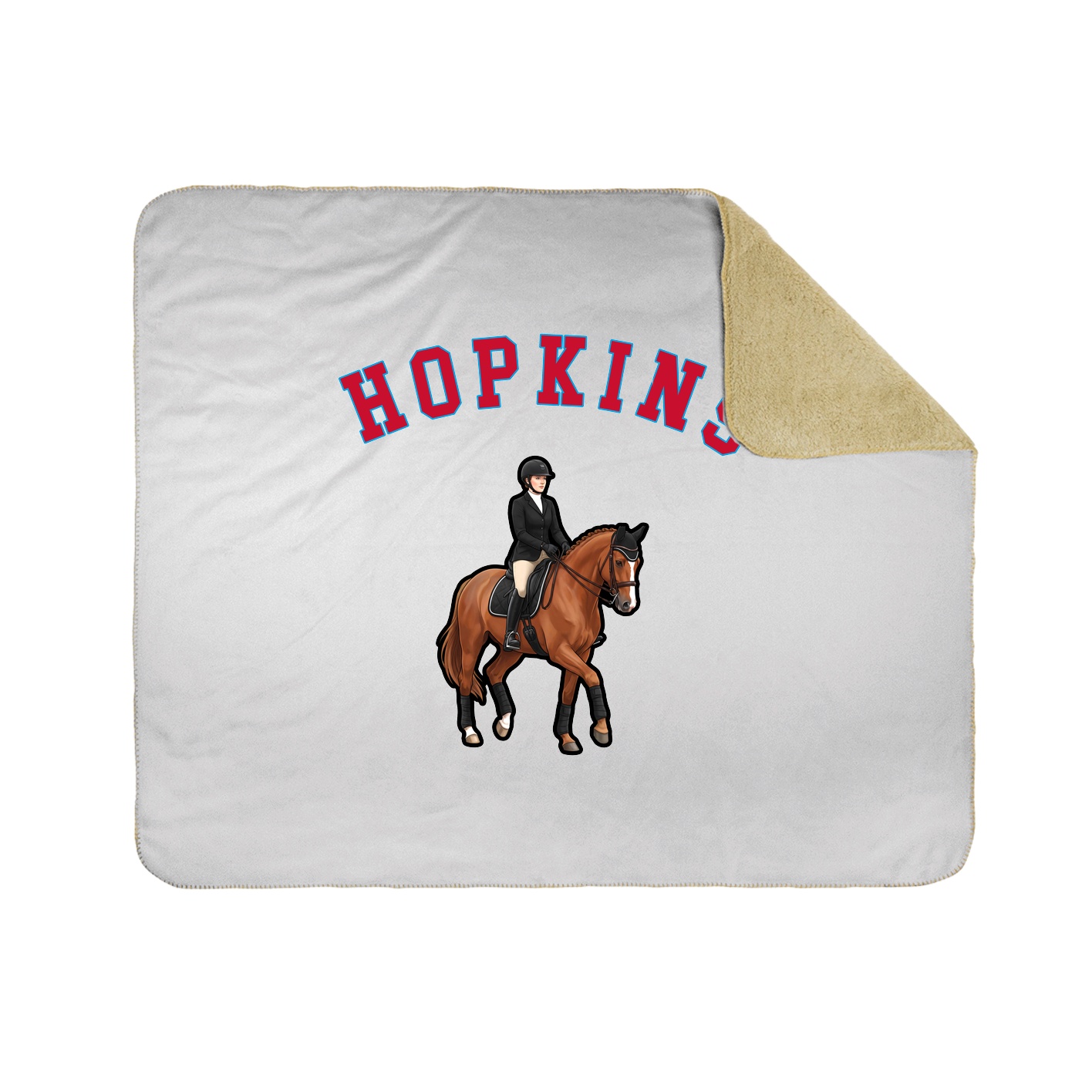 Throw Blanket — Shirsey Arch in White