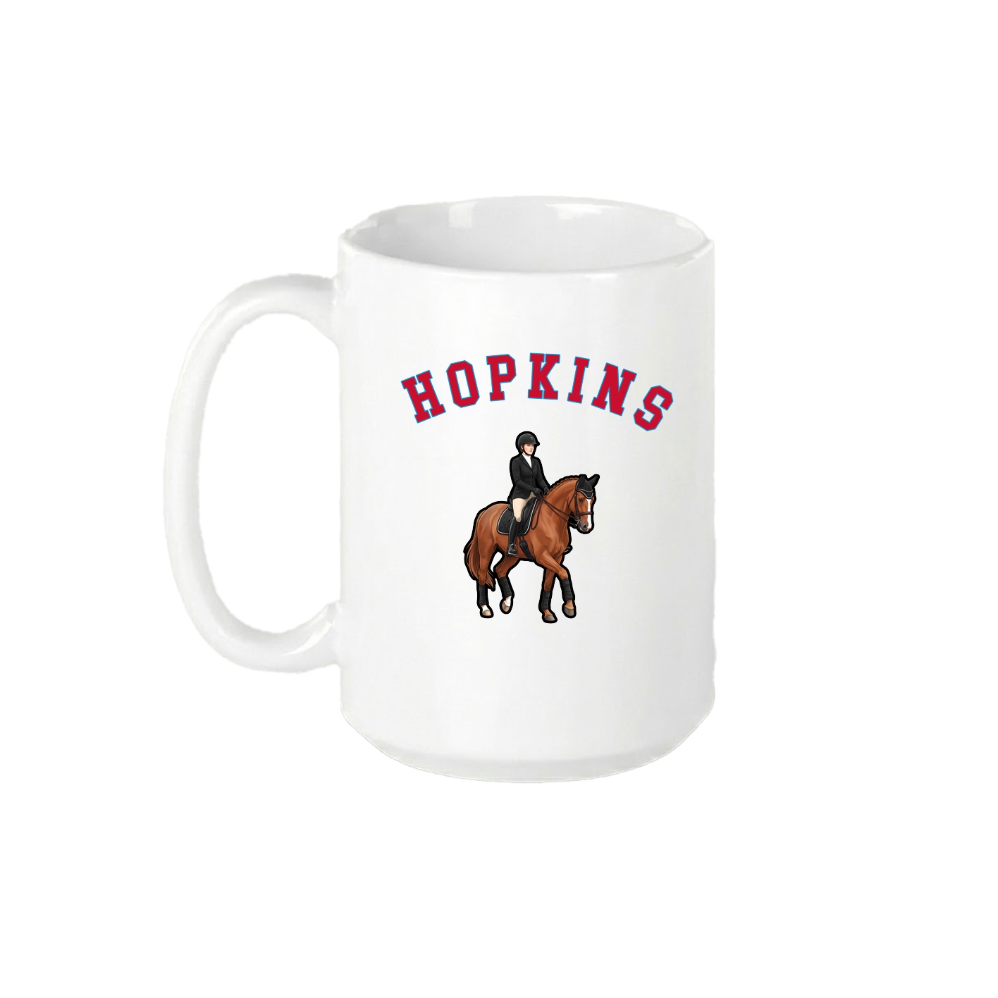 15oz Coffee Mug — Shirsey Arch in White