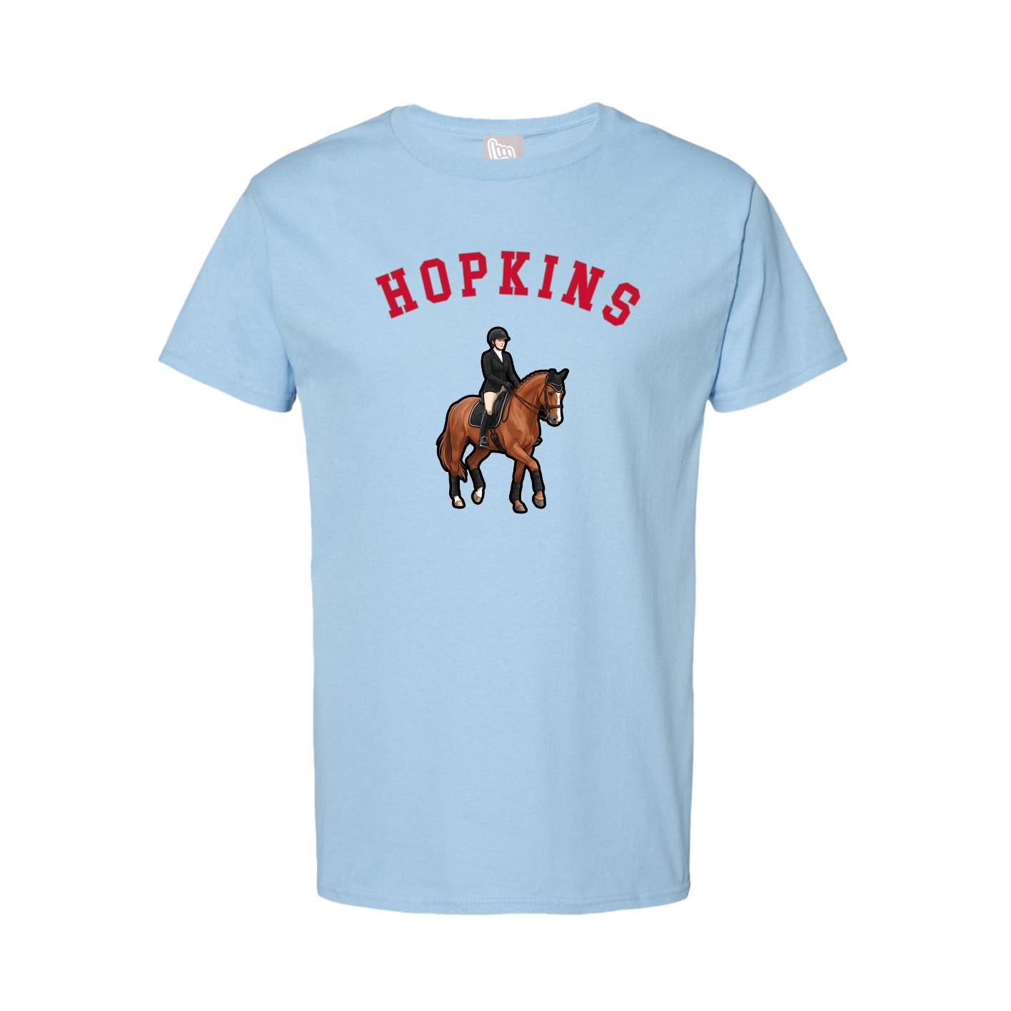 Youth Tee — Shirsey Arch in Light Blue