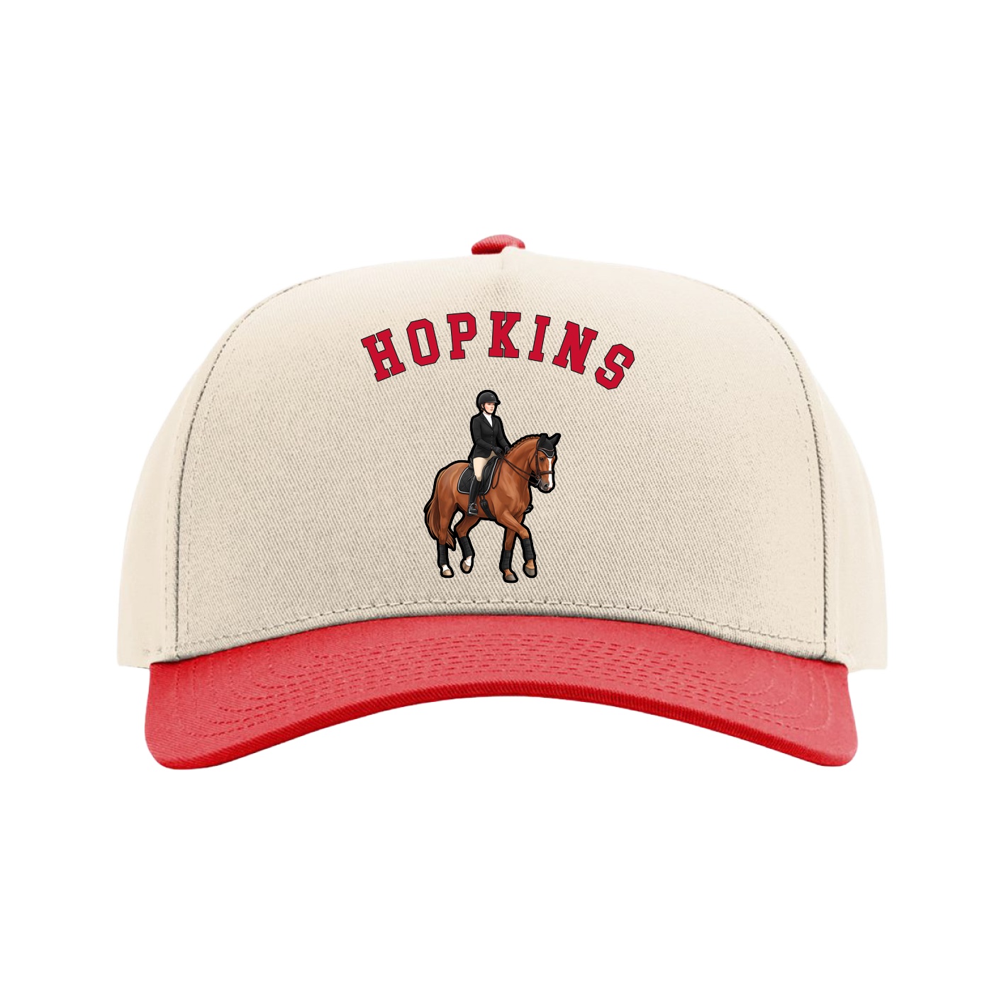 Full Fabric Five-Panel Champ Cap