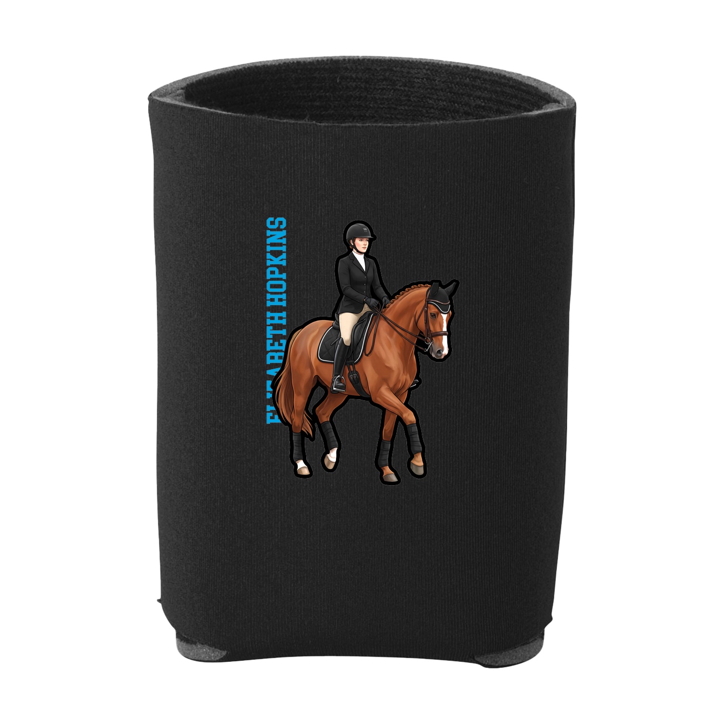 Can Holder — Name Vertical in Black