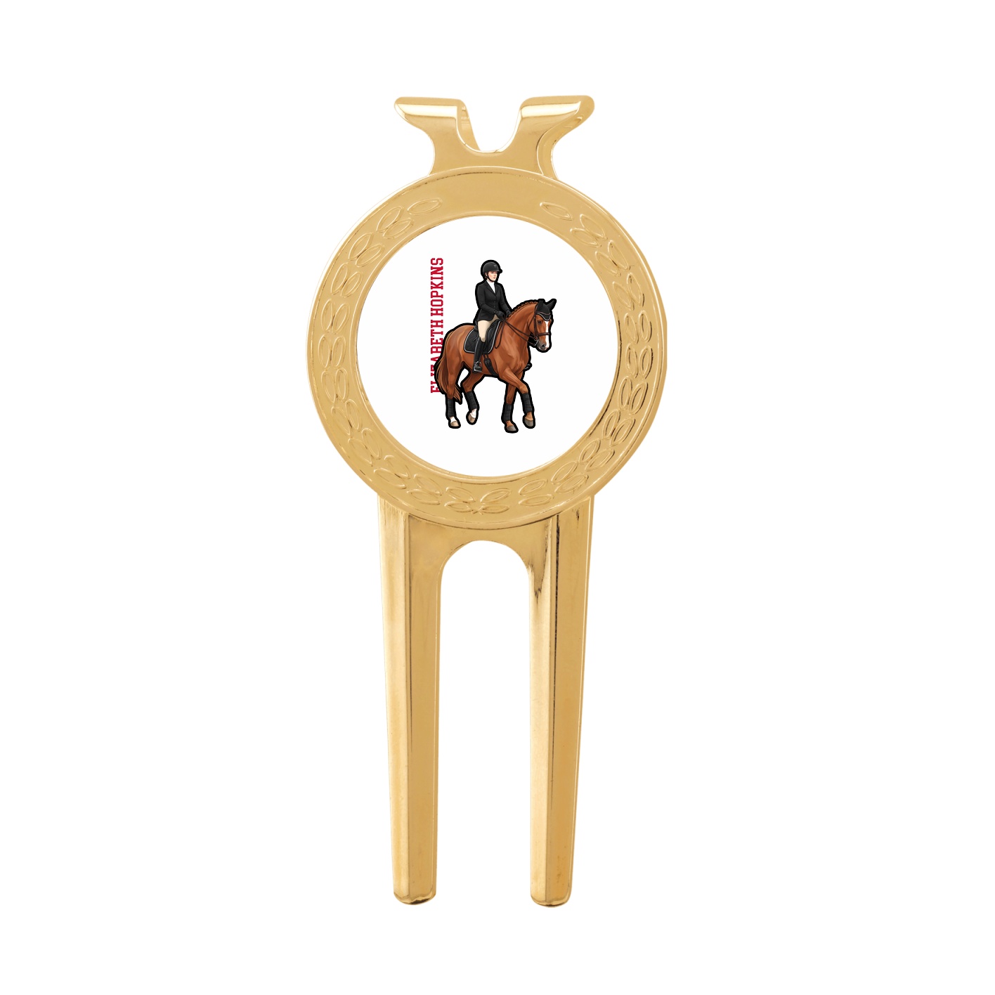 Divot Tool with Ball Marker — Name Vertical in Classic