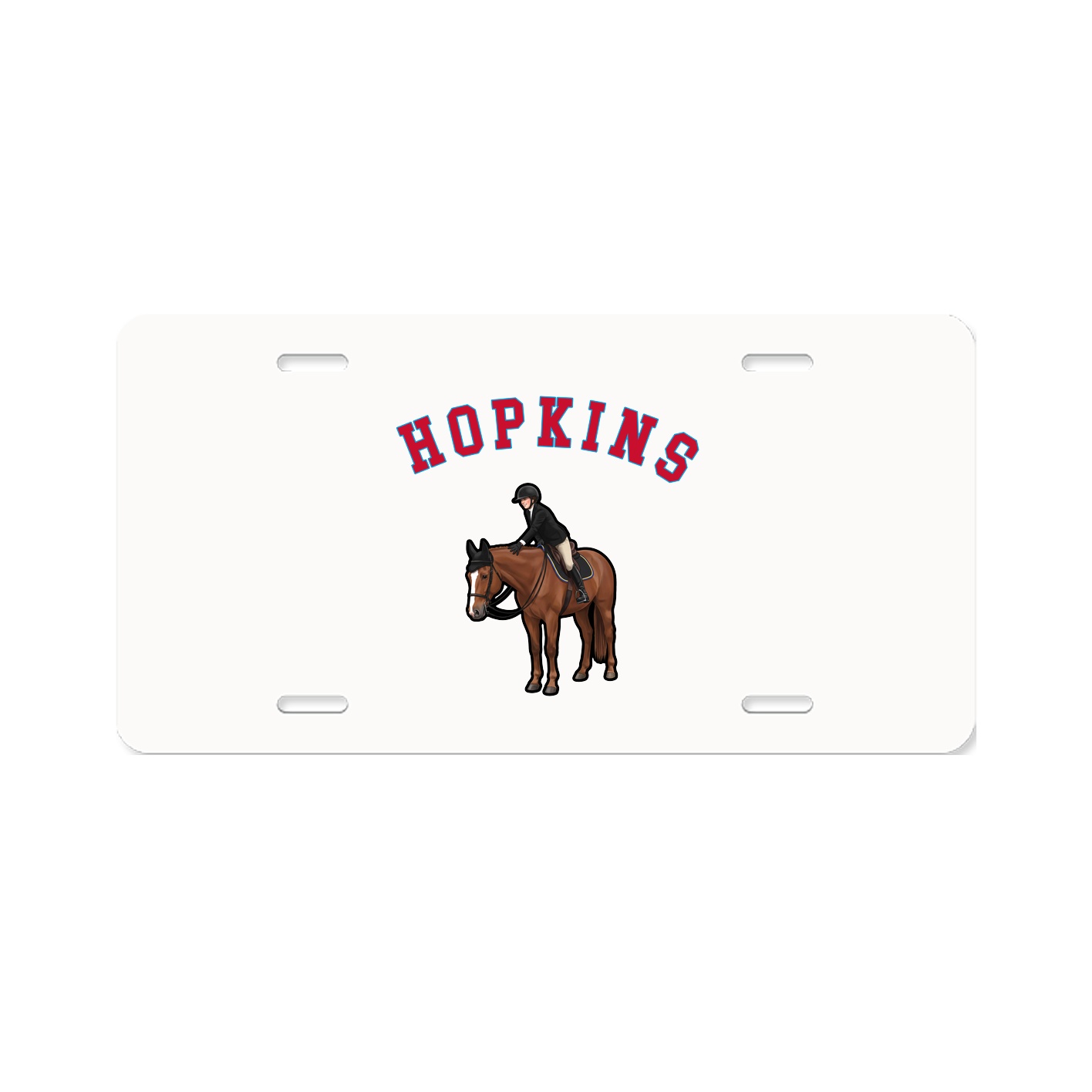 License Plate — Shirsey Arch in Classic