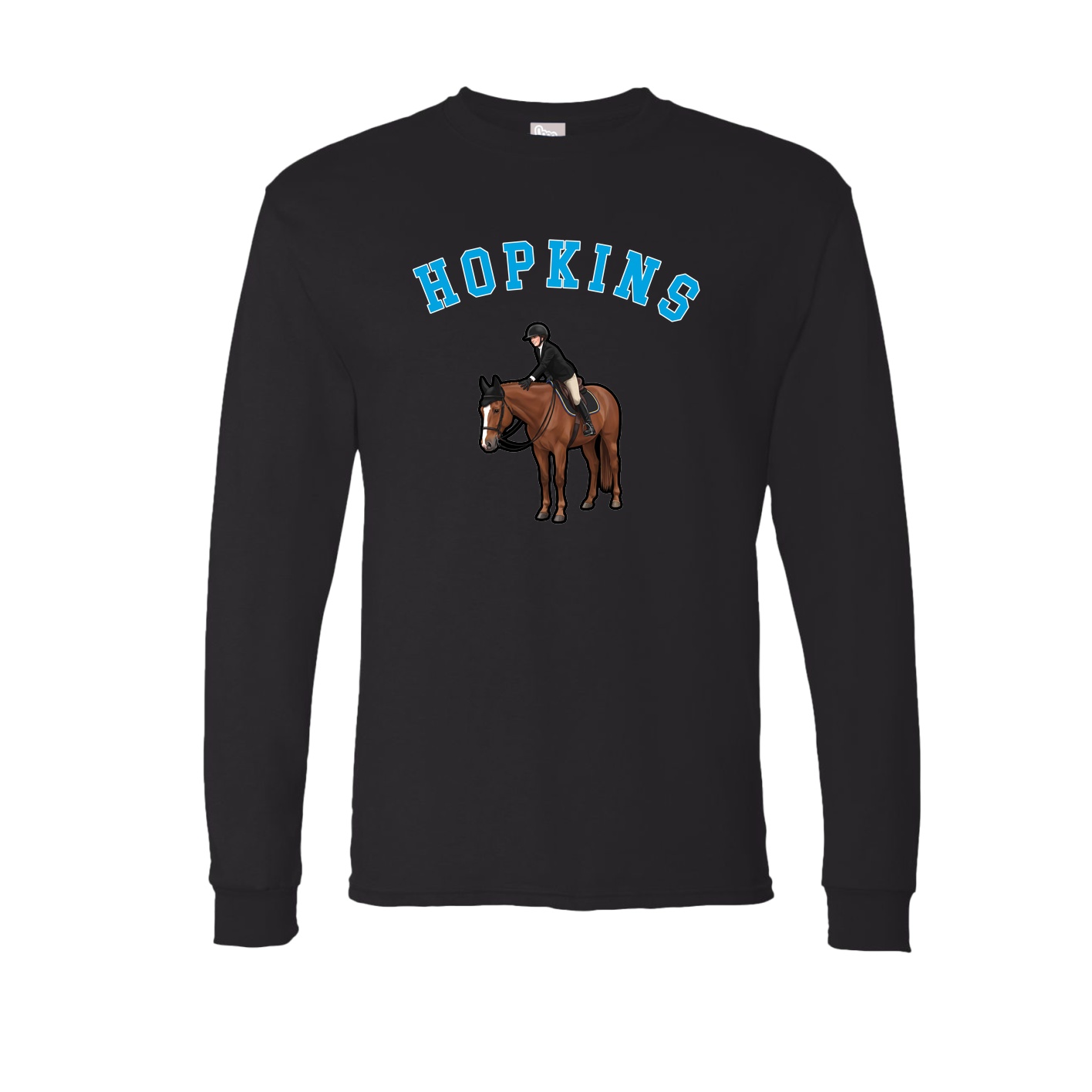 Long Sleeve Tee — Shirsey Arch in Black