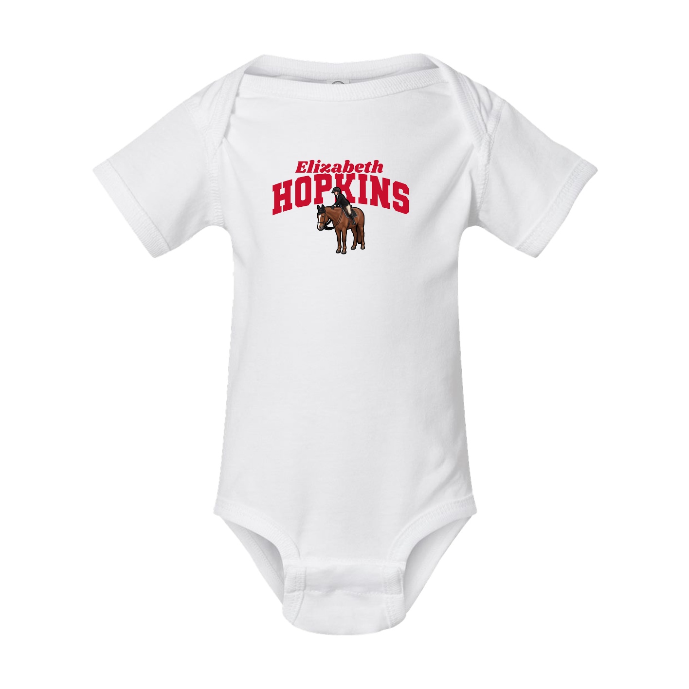 Baby Onesie — Signature Arch in White