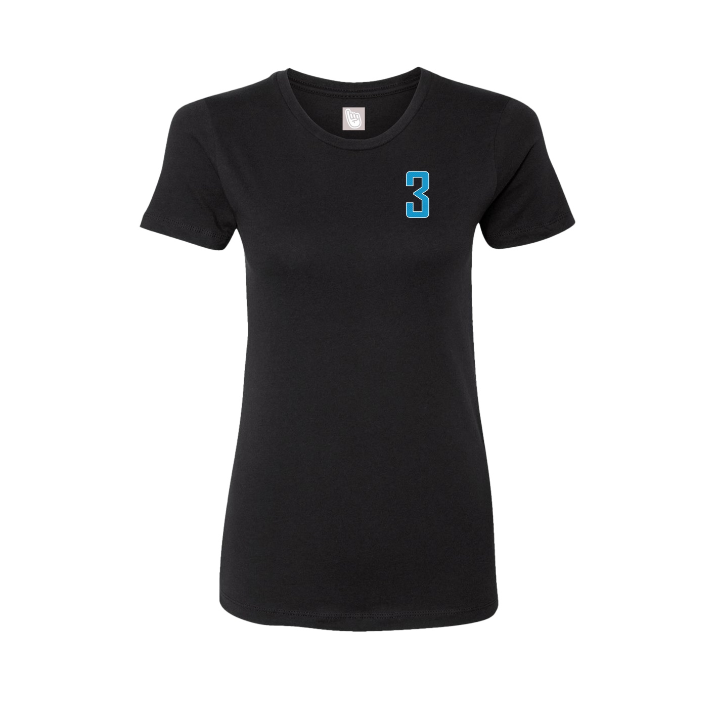 Womens Tee — Front Shirsy in Black