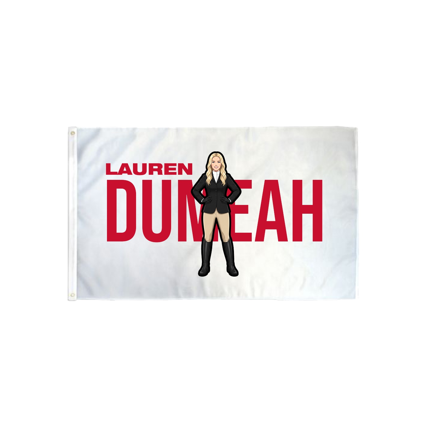 3x5 Flag — Player Name in Classic