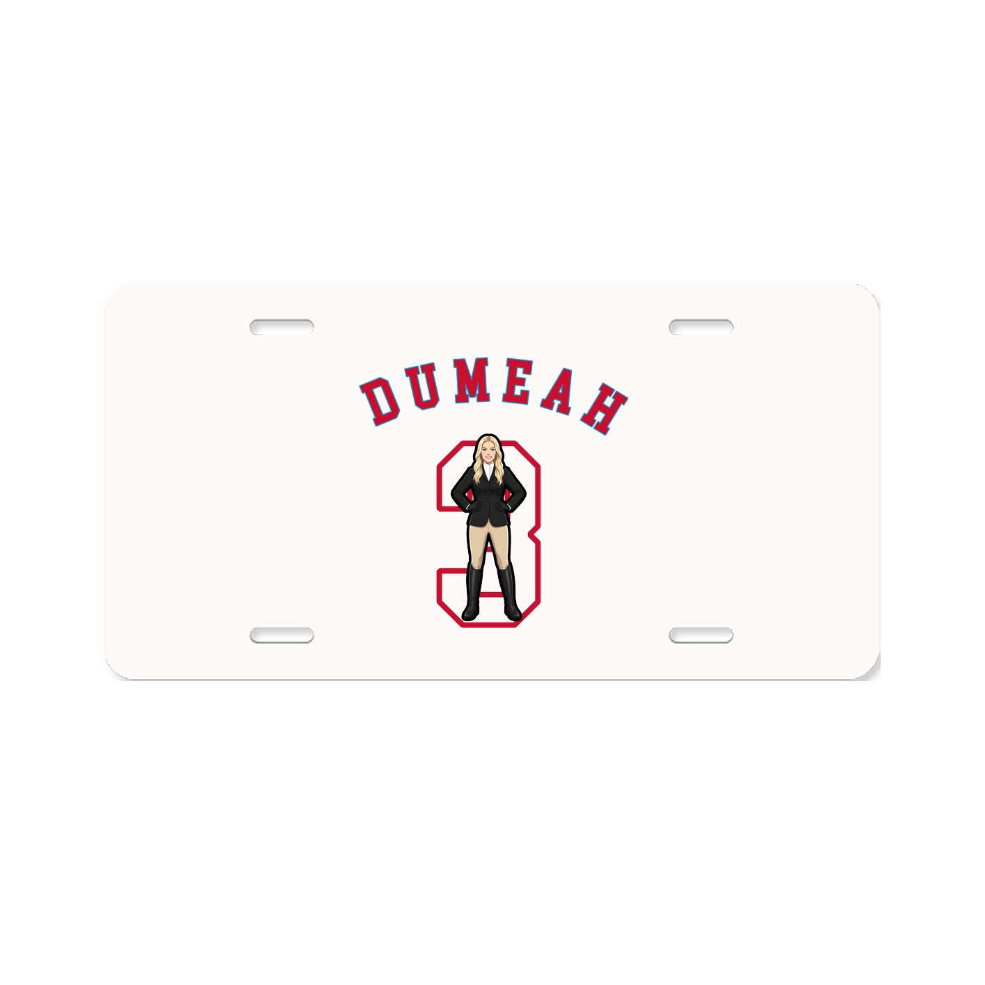 License Plate — Shirsey Arch in Classic