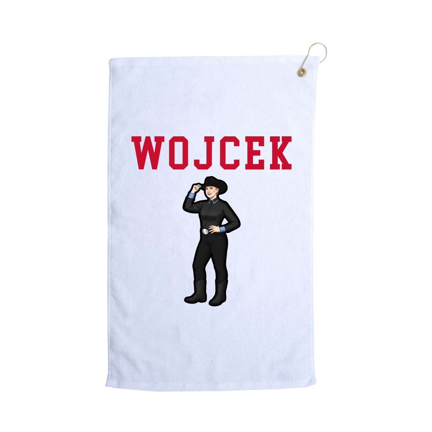 Golf Towel — Shirsey in White