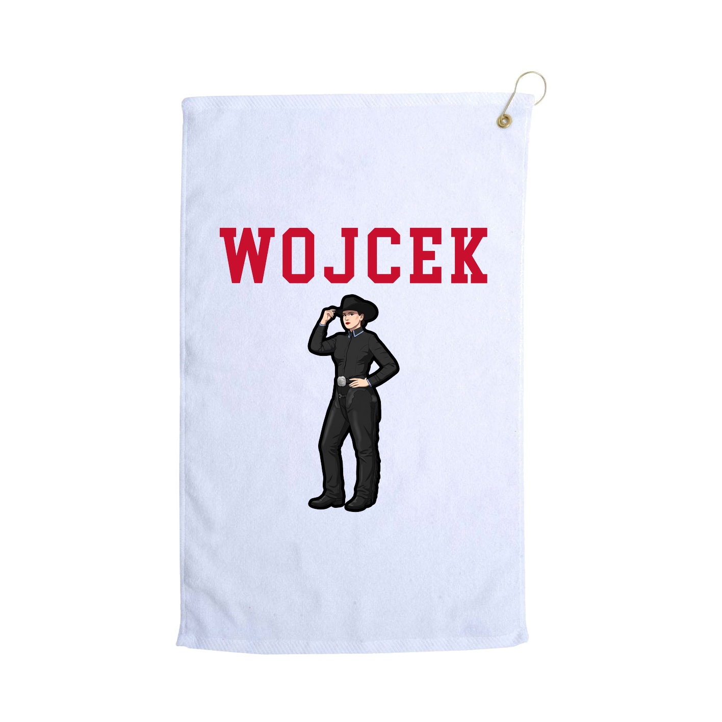 Golf Towel — Shirsey in White