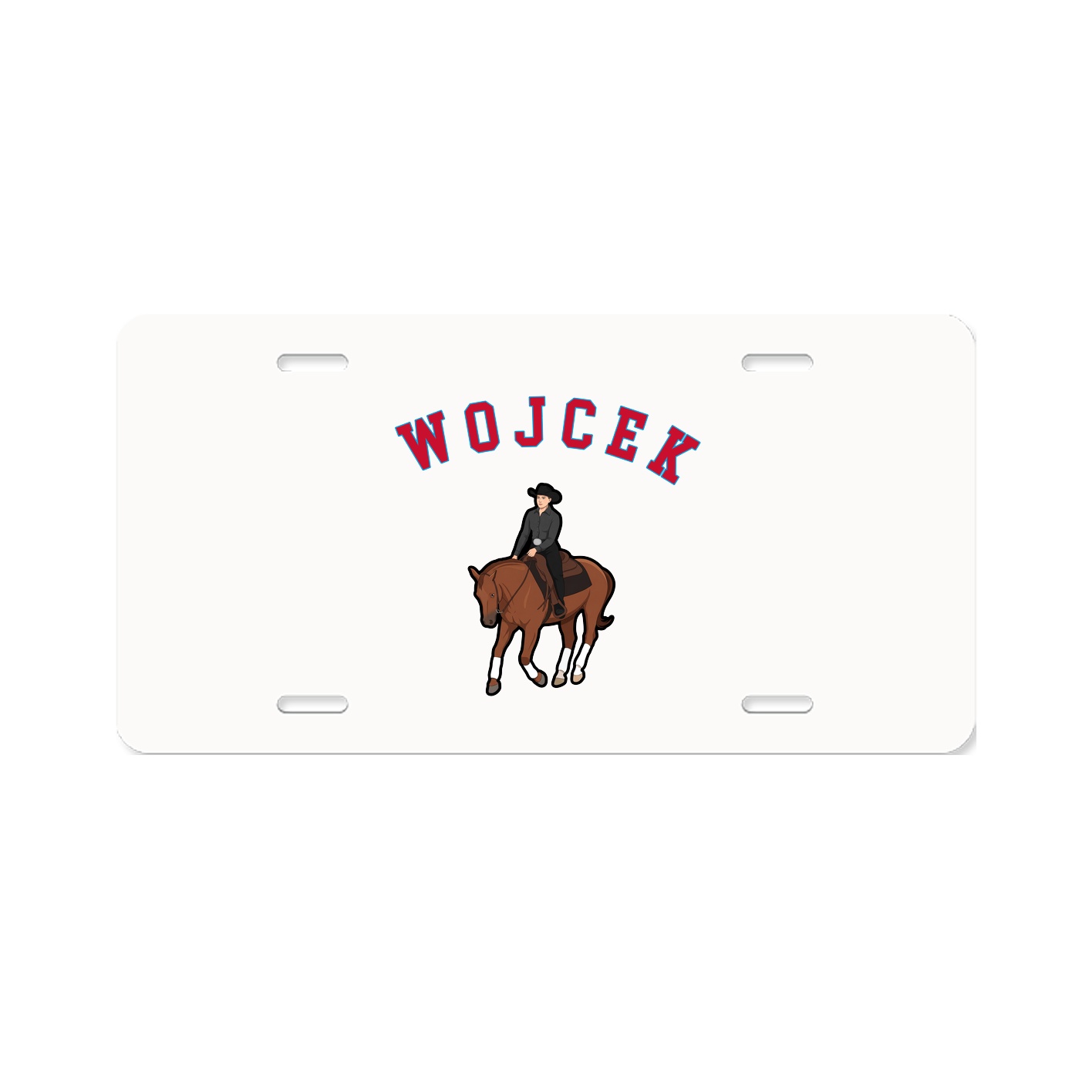 License Plate — Shirsey Arch in Classic